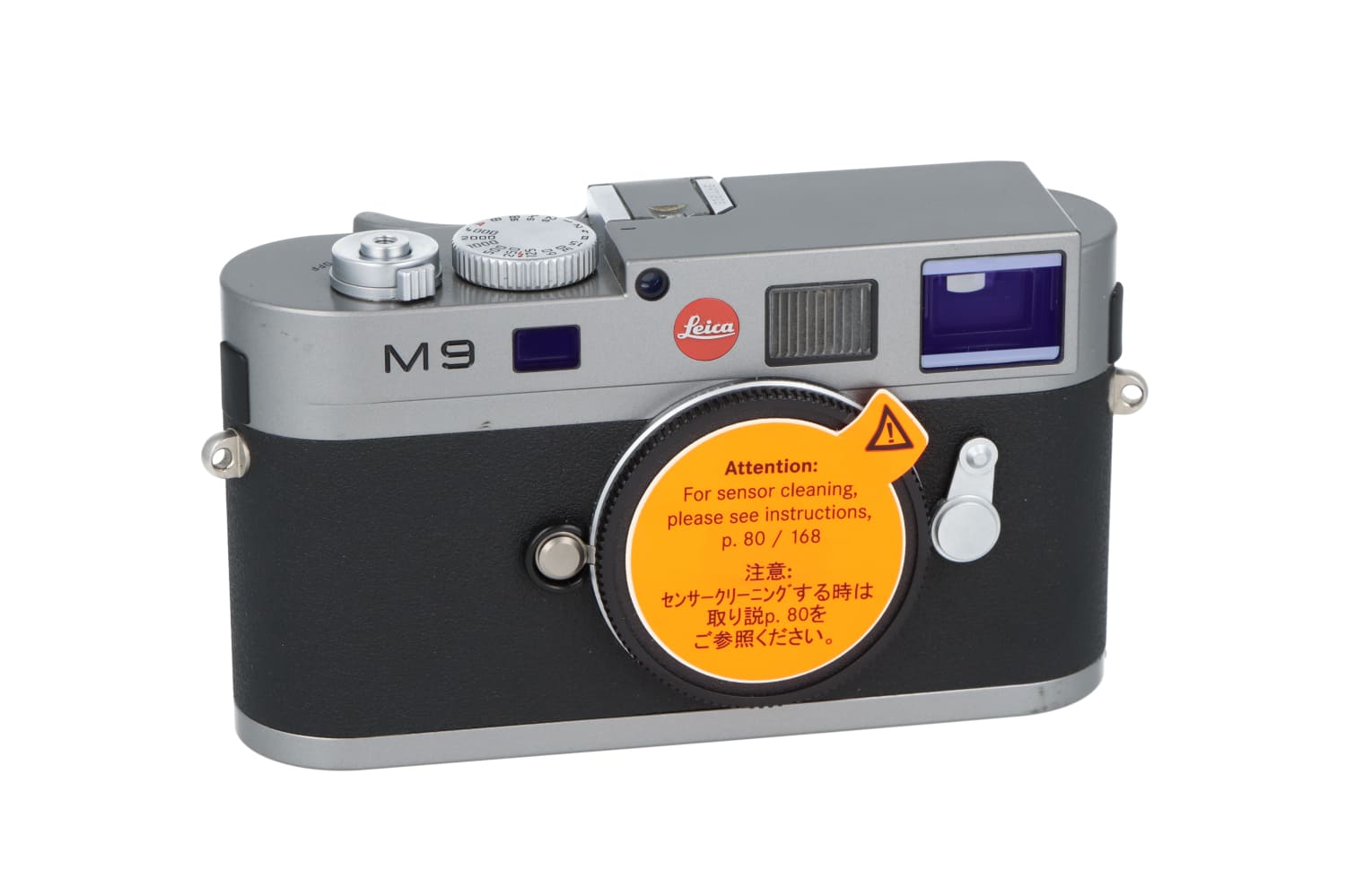 Kit Leica M9 Steel grey + Soporte para el pulgar (10705)