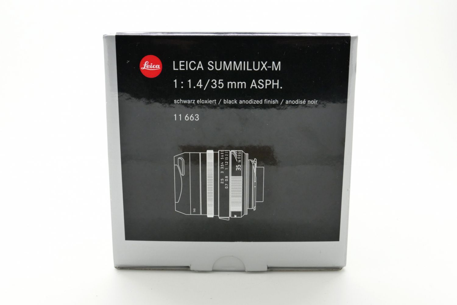 Leica SUMMILUX-M 1.4/35mm ASPH, Black