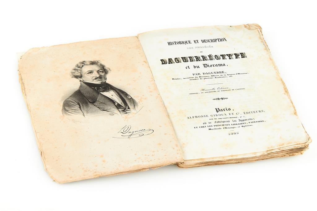 Daguerreotype first version booklet Daguerreotype first version booklet