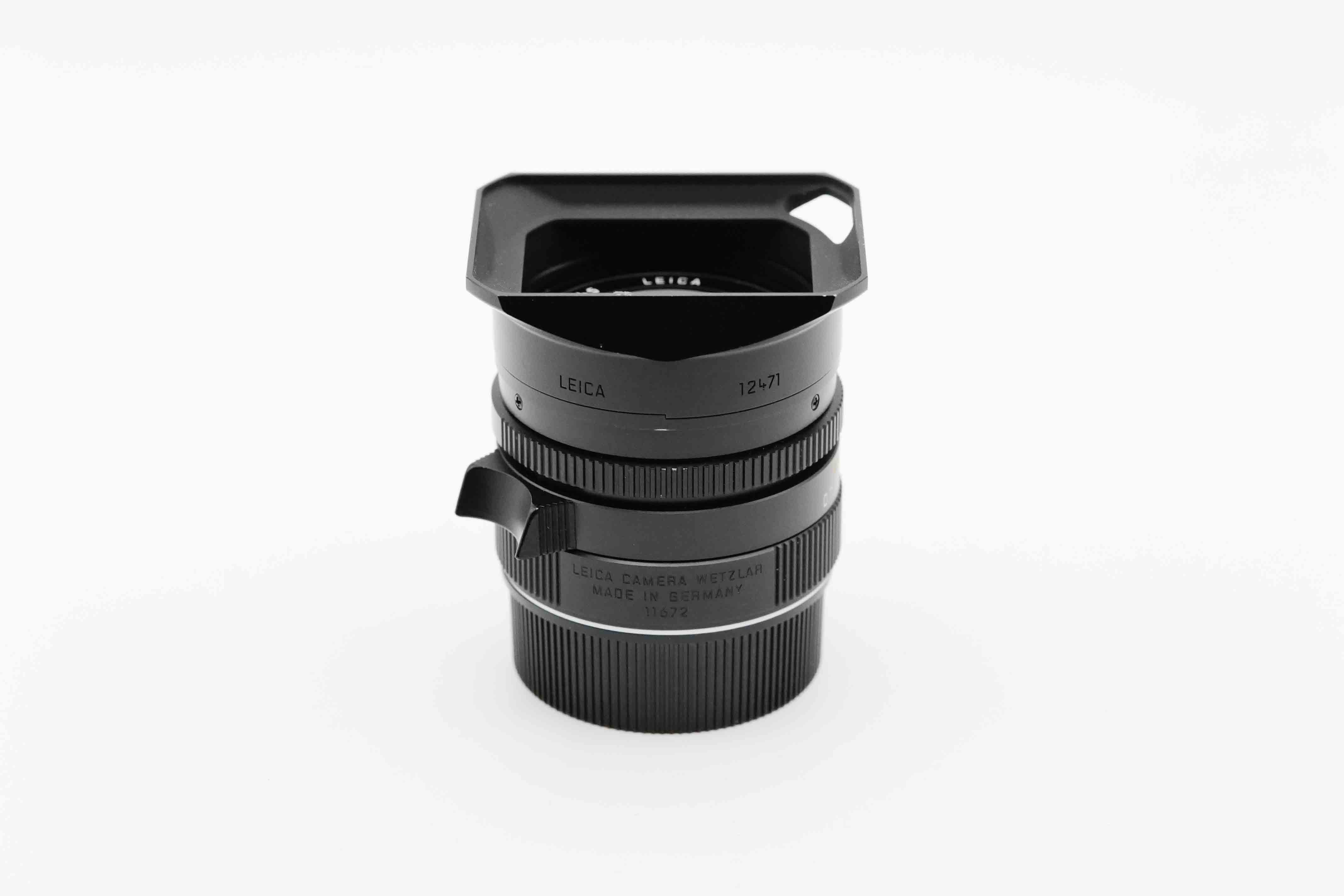 SUMMICRON-M 2/28mm ASPH.,black elox.