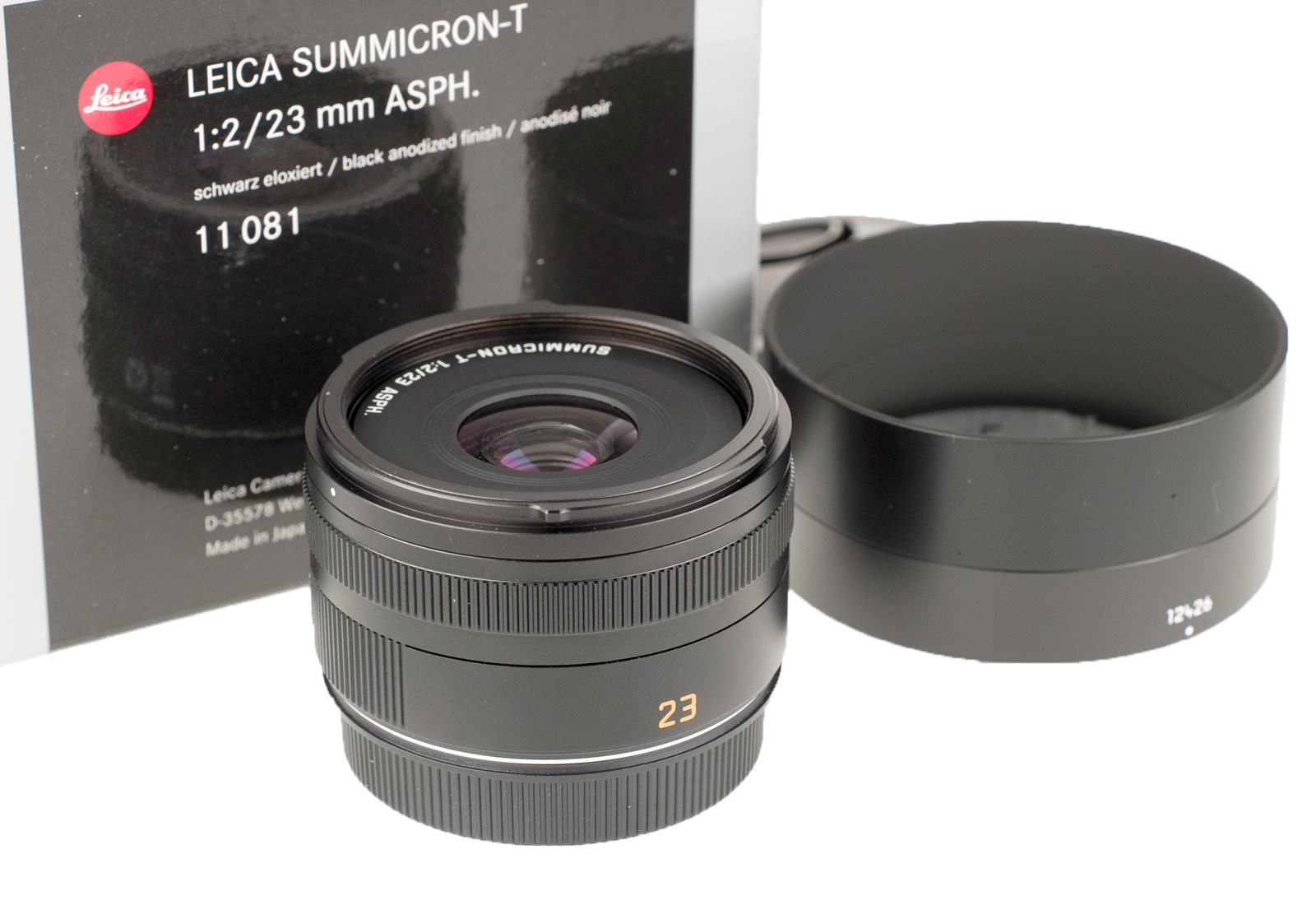 Leica Summicron-T 1:2/23mm ASPH. schwarz 11081