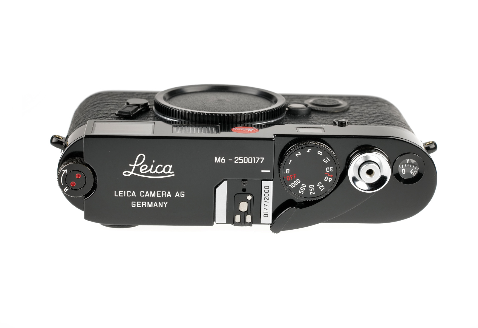 Leica M6 TTL (0.72), black paint finish Millennium, 10442