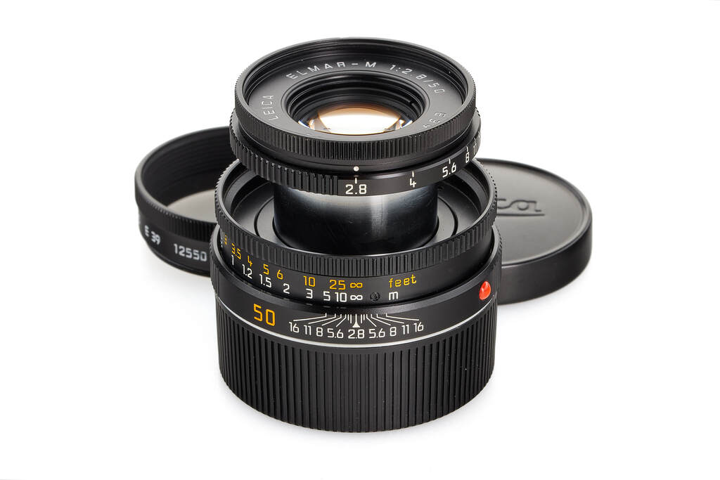 Leica Elmar-M 11831 2,8/50mm black chrome