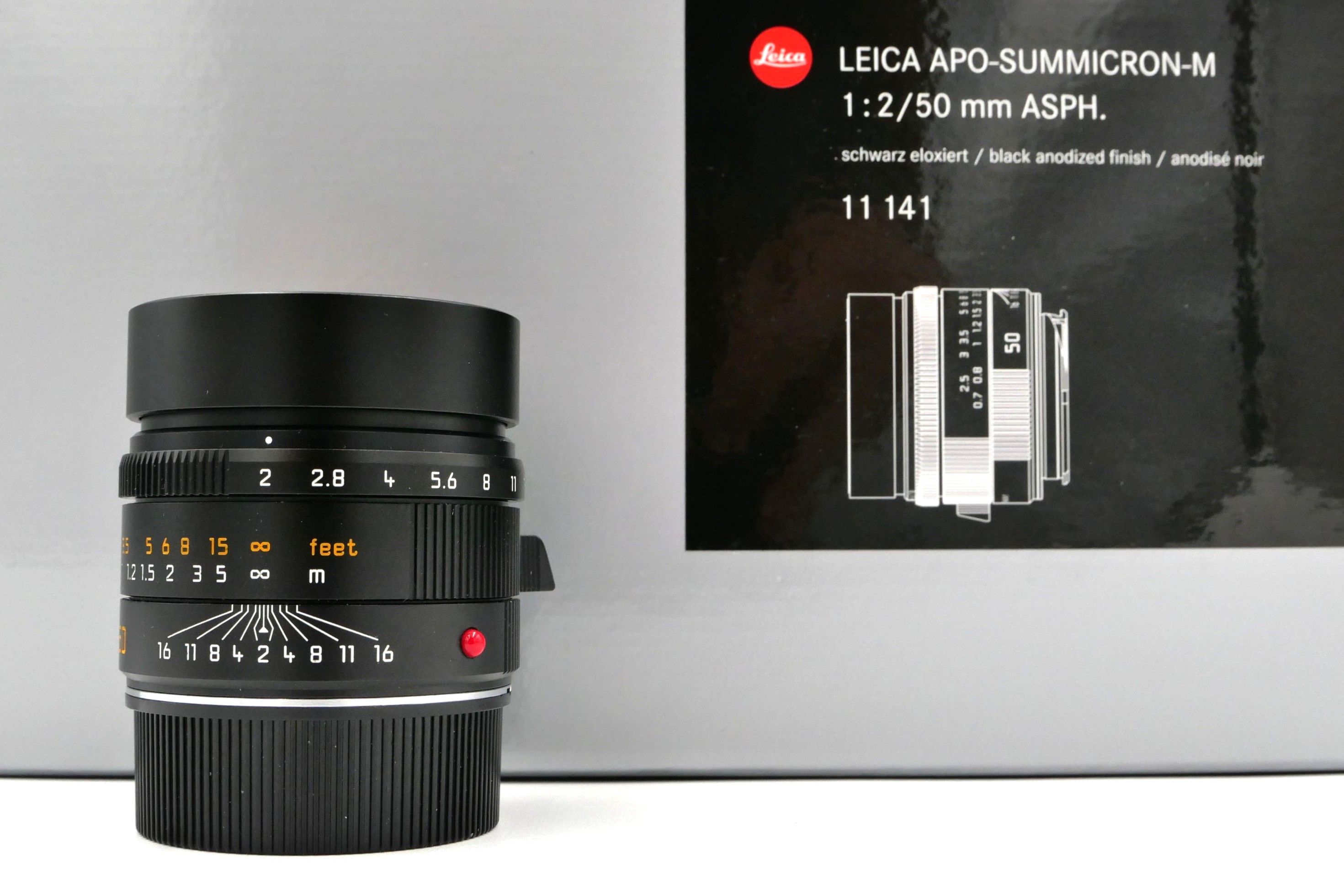 Leica APO-Summicron-M f2 50mm ASPH, Black