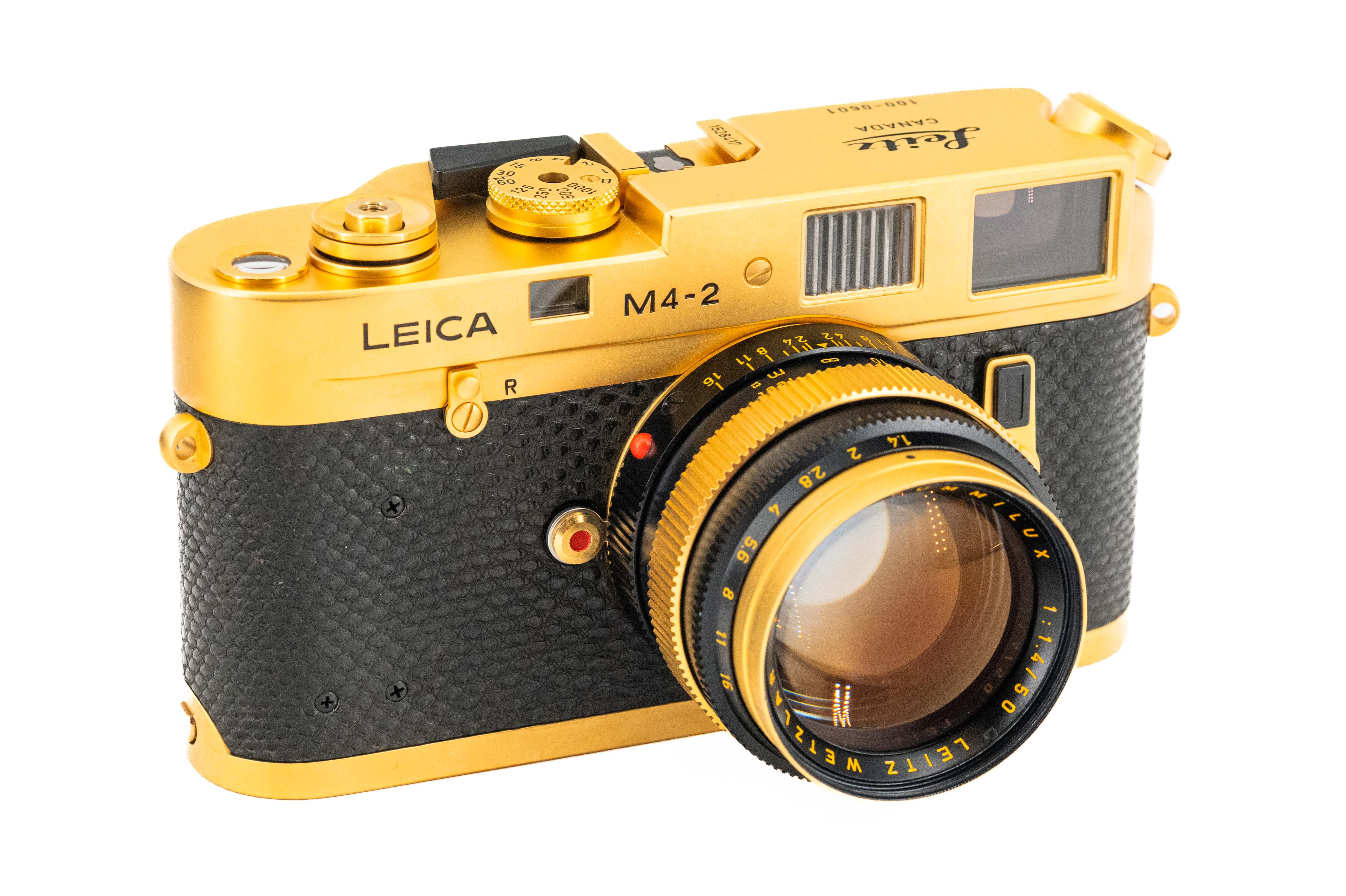 Leica M4-2 Gold Oskar Barnack Set 10420
