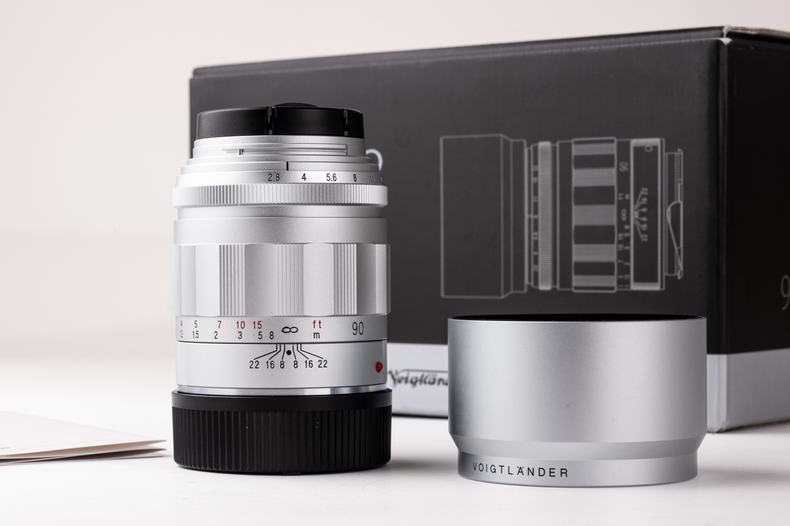 Voigtländer APO Lanthar 90mm 2,8 silber chrom