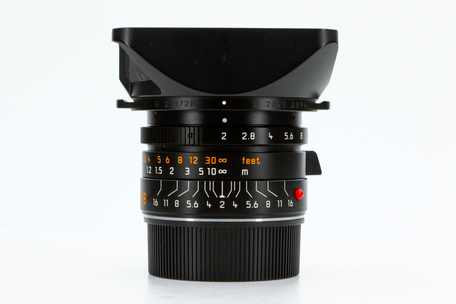 LEICA Summicron-M 2.0/28mm ASPH schwarz mit OVP