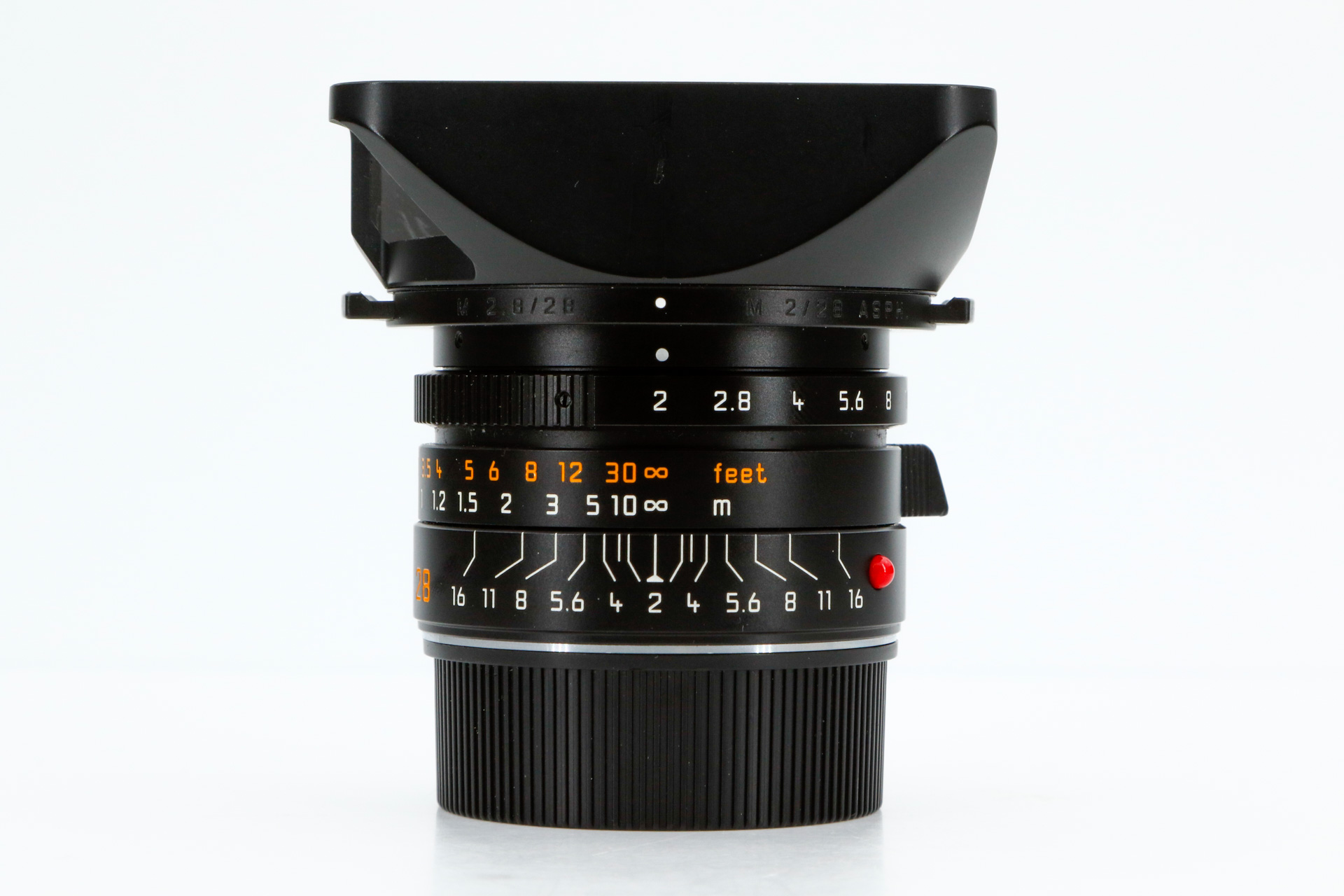LEICA Summicron-M 2.0/28mm ASPH black with Original Packaging LEICA Summicron-M 2.0/28mm ASPH black with Original Packaging
