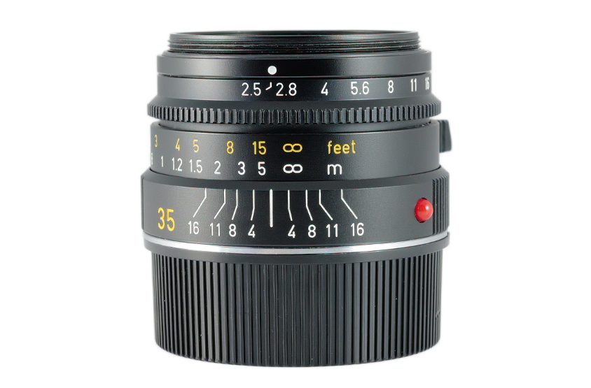 LEICA SUMMARIT-M 1:2.5/35, black anodized 11643