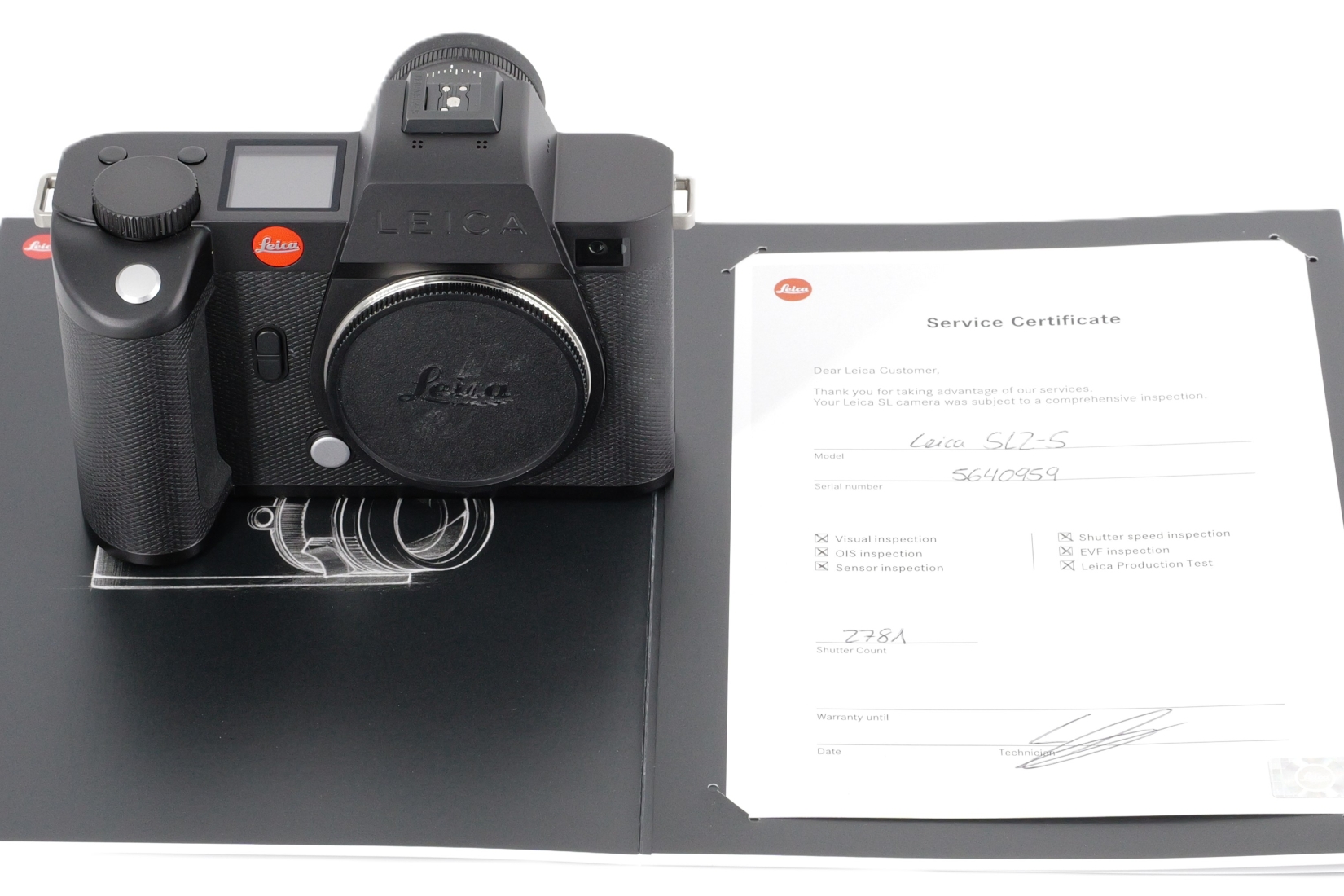 Leica SL2-S, black, 10880