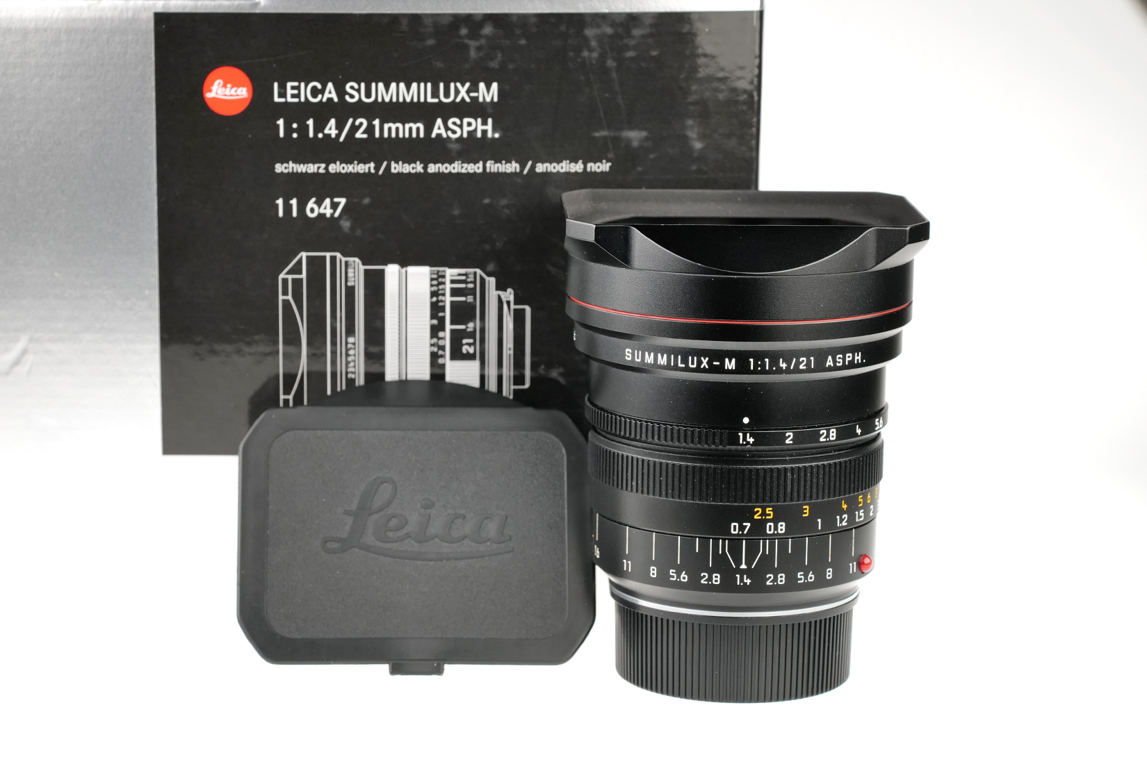 Leica Summilux-M 1:1,4/21mm ASPH., black 11647