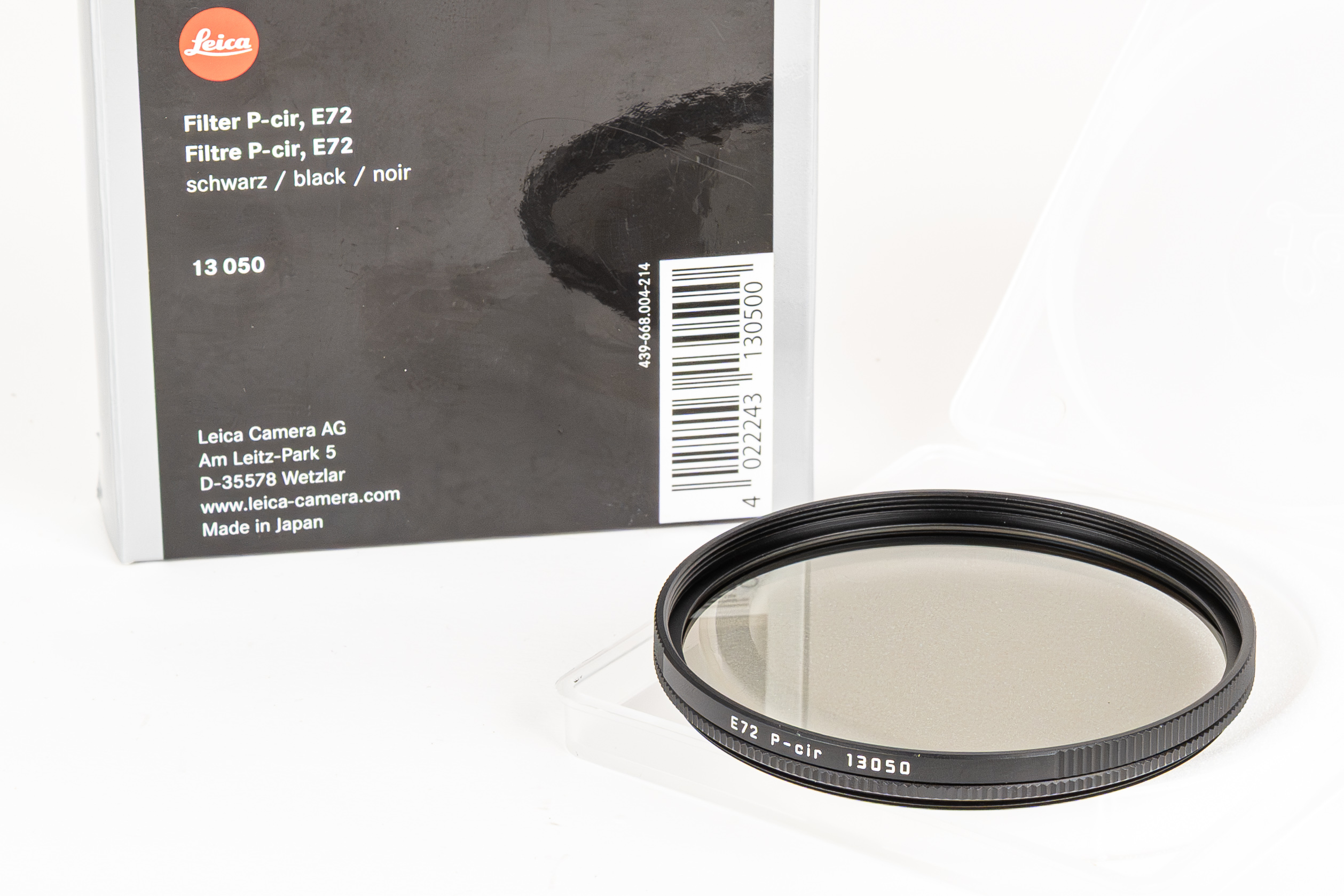 Leica P-cir E72 black