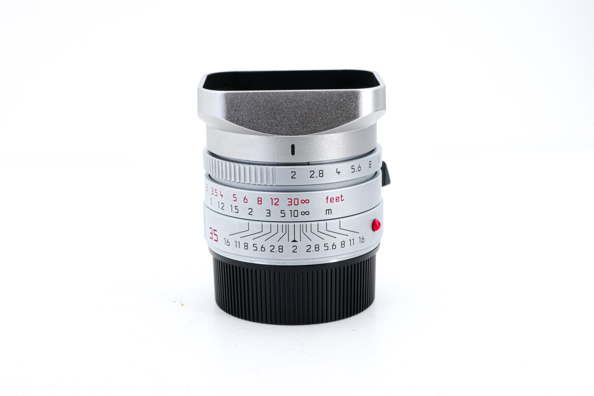 LEICA Summicron-M 2.0/35mm ASPH. silver chrome-plated 6Bit