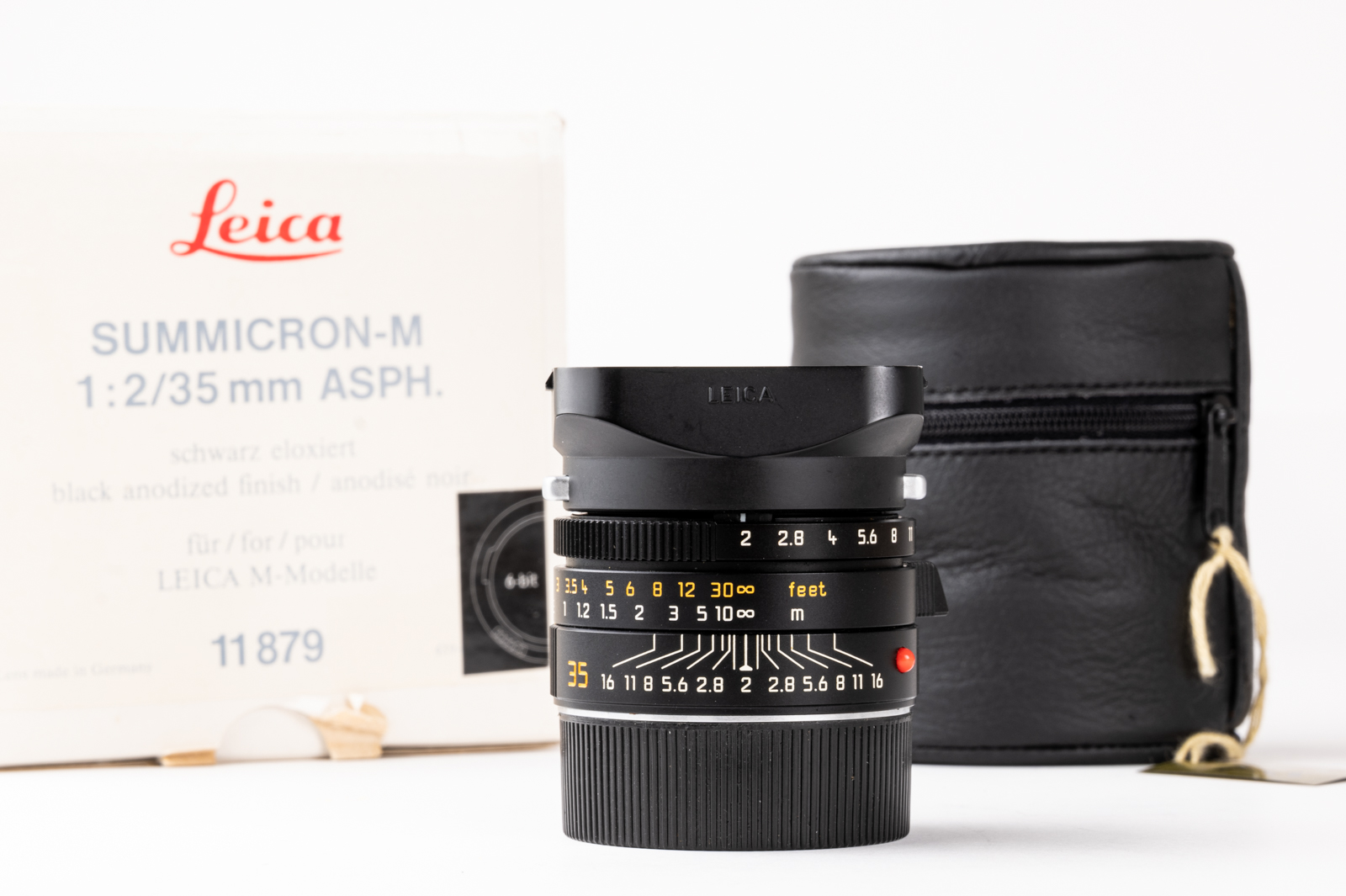 LEICA SUMMICRON-M 2/35 mm ASPH., schwarz