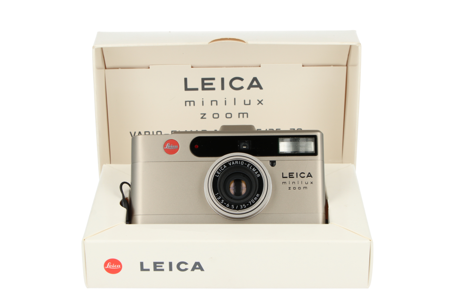Leica Minilux Zoom Kit + Soft Leather Case + Data Card