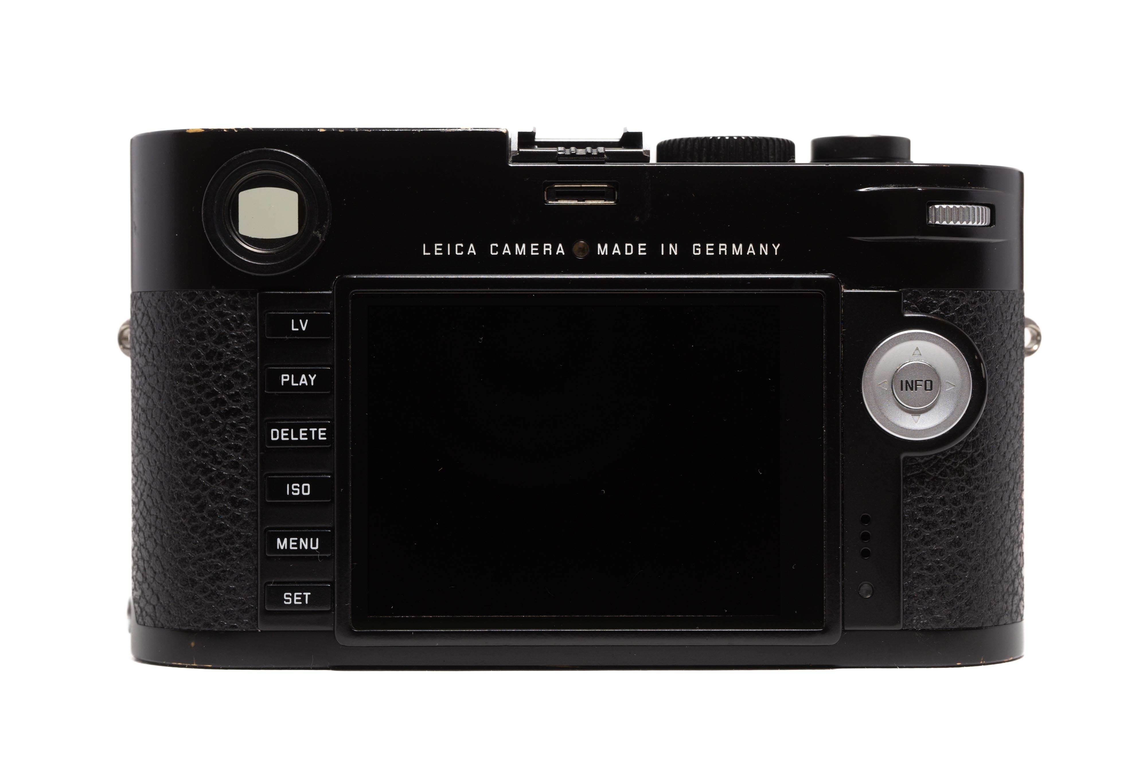Leica M (Typ 240), schwarz lackiert