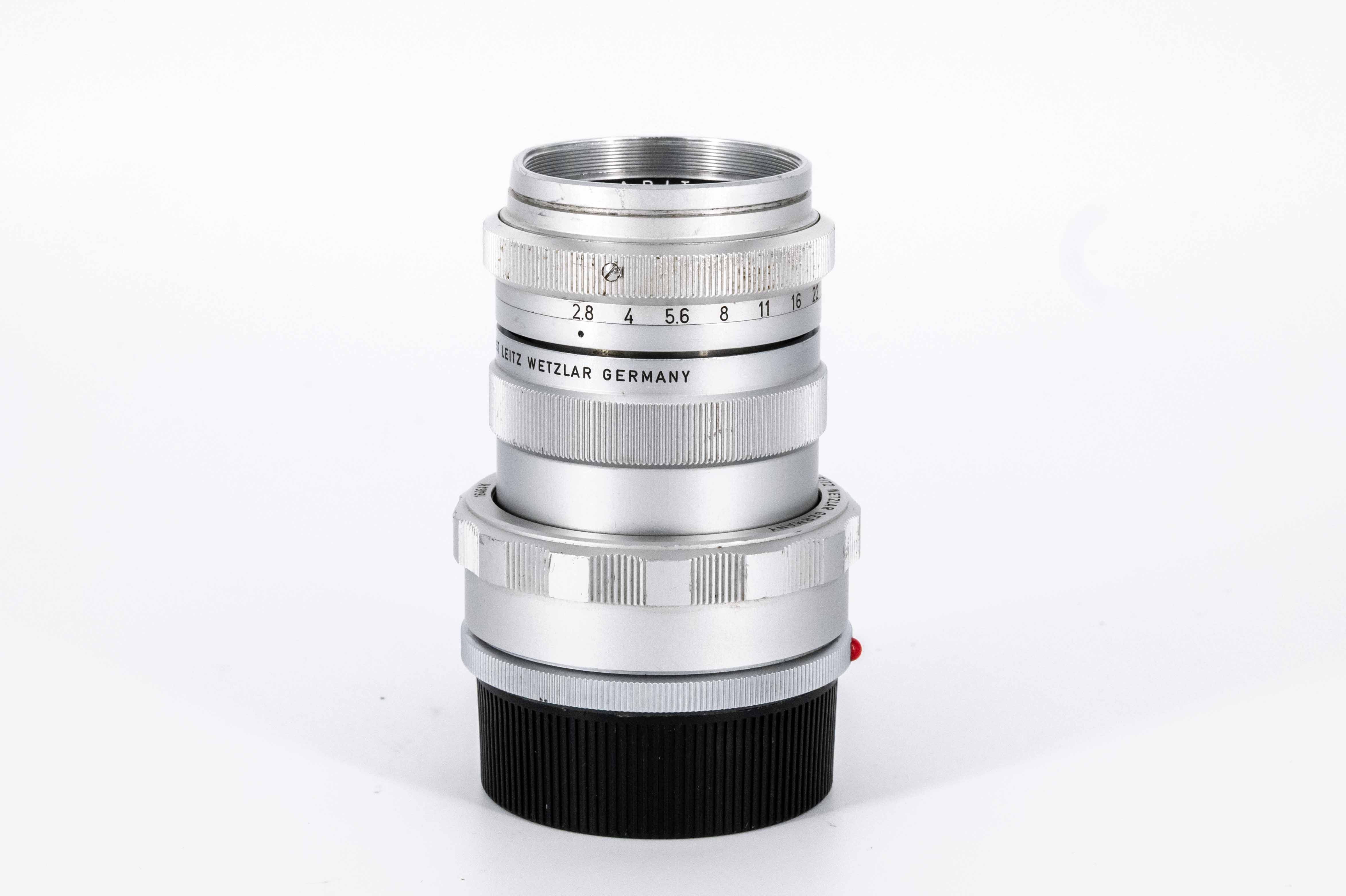 ELMARIT 1:2.8/90 mm lens head with Visoflex system