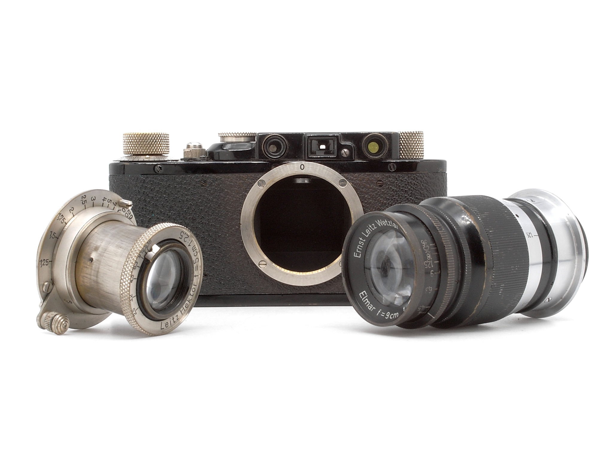 Leica II Black paint Set