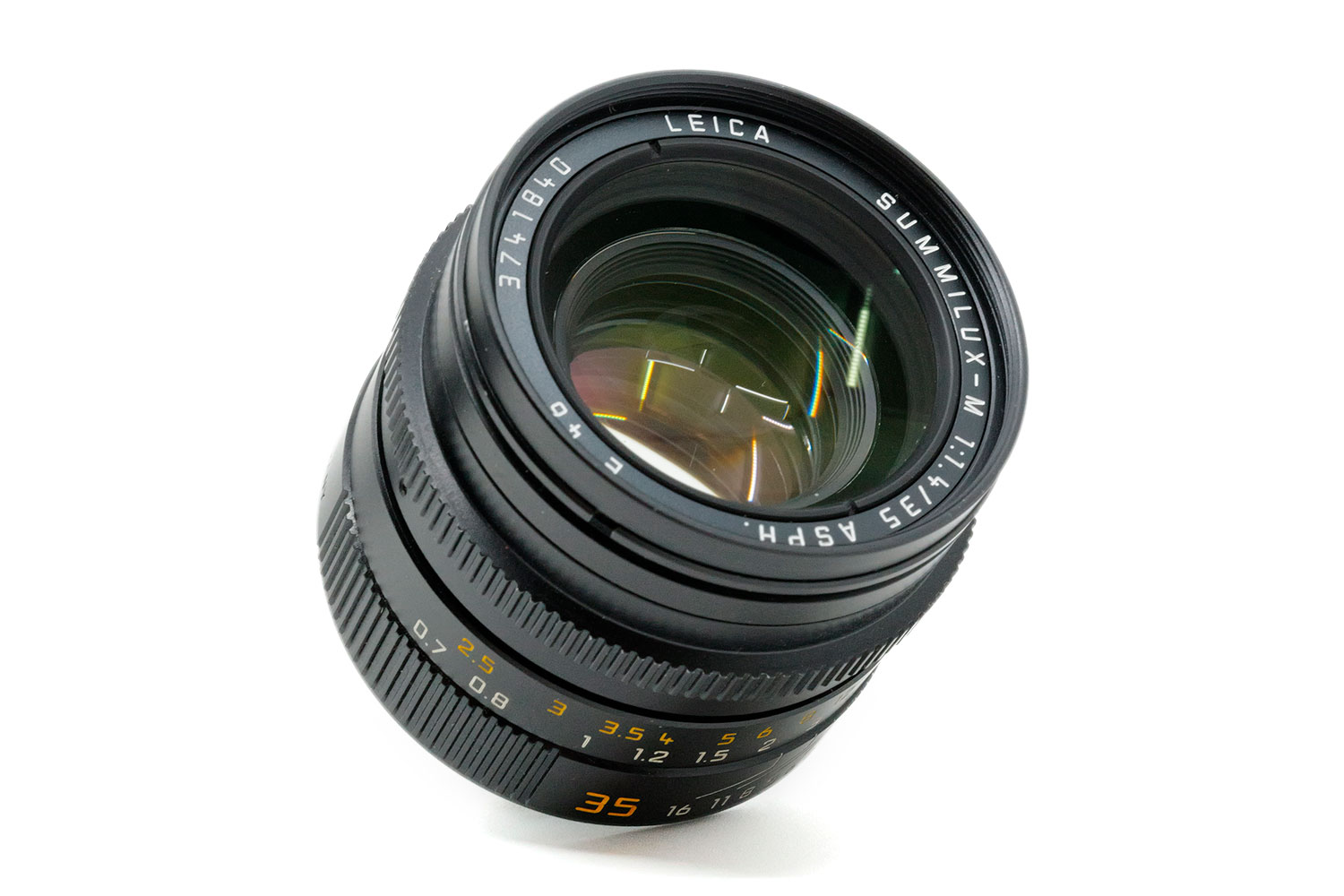 Leica Summilux-M 1.4/35mm Asph. Black v1 (11874)