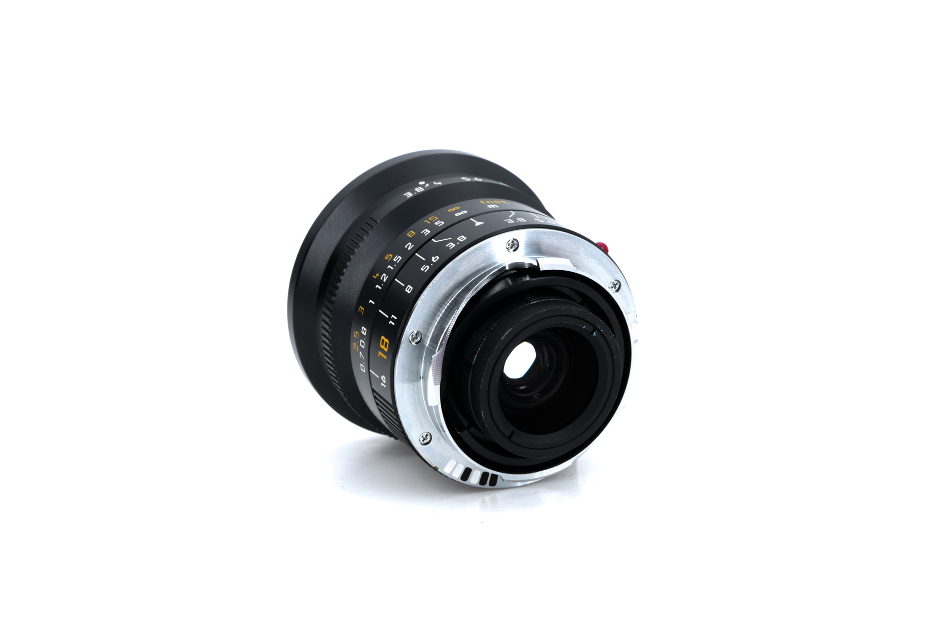 LEICA SUPER-ELMAR-M 3.8/18 ASPH. black anodised with viewfinder 18mm