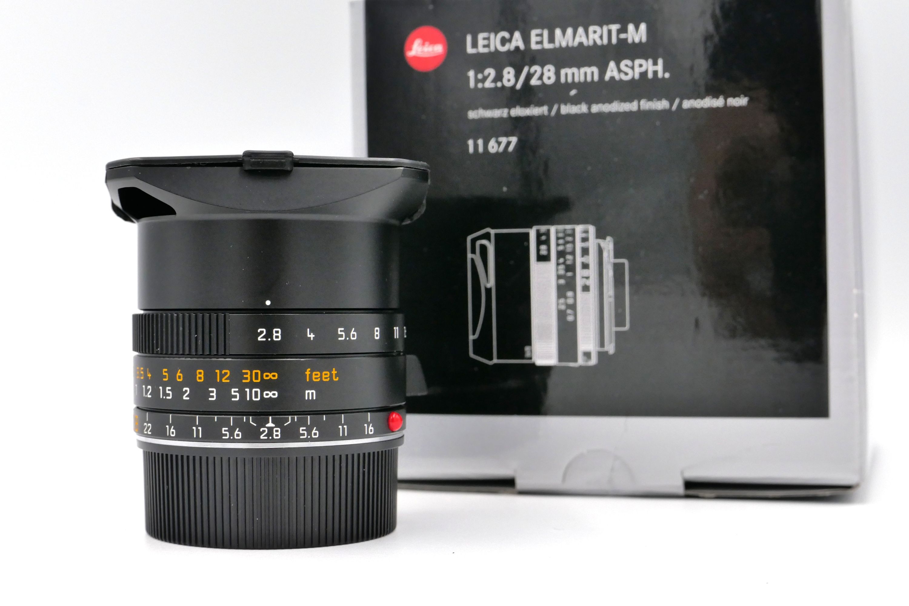 Leica Elmarit-M f2.8 28mm ASPH, Black