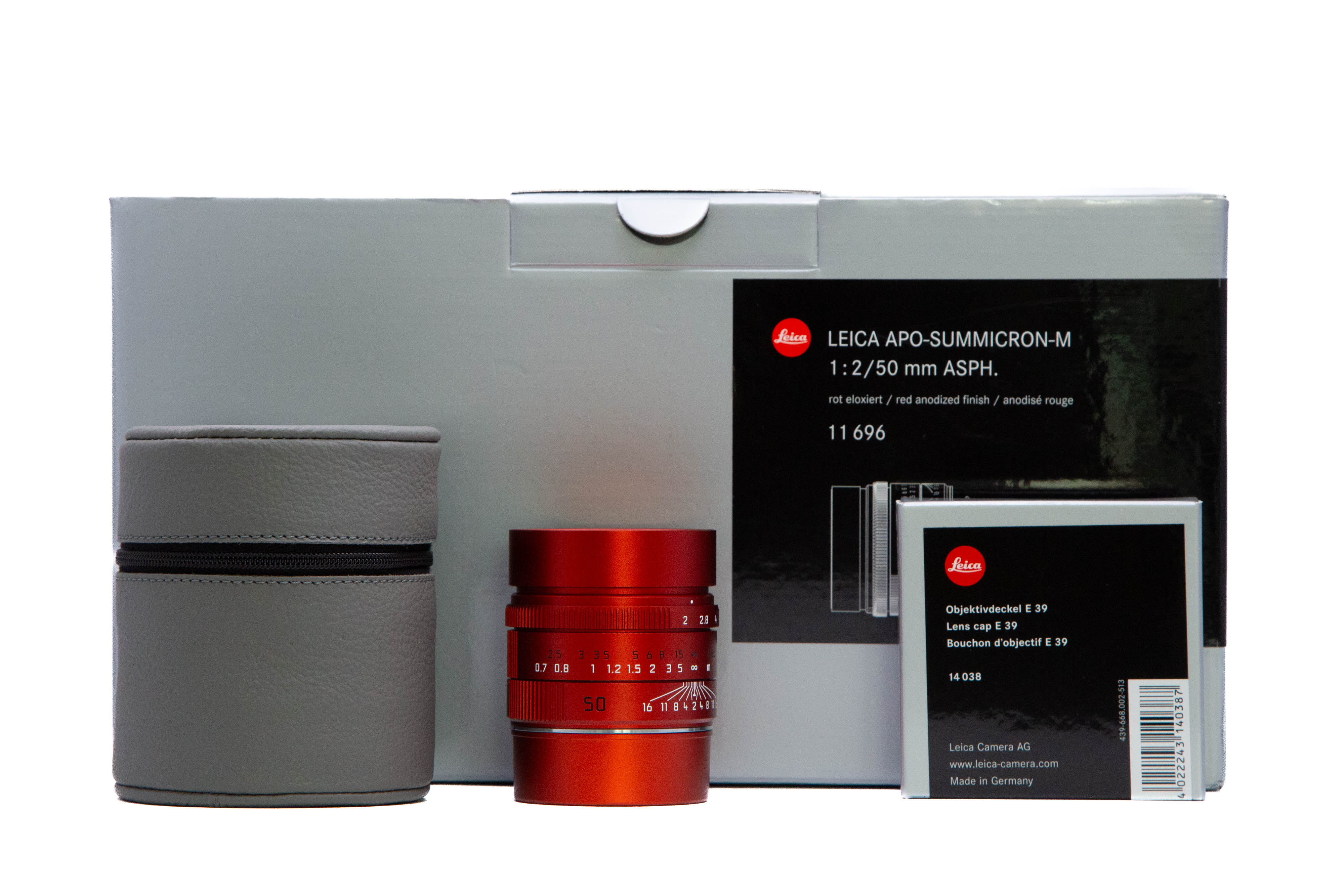 APO Summicron red anodised 2 / 50mm