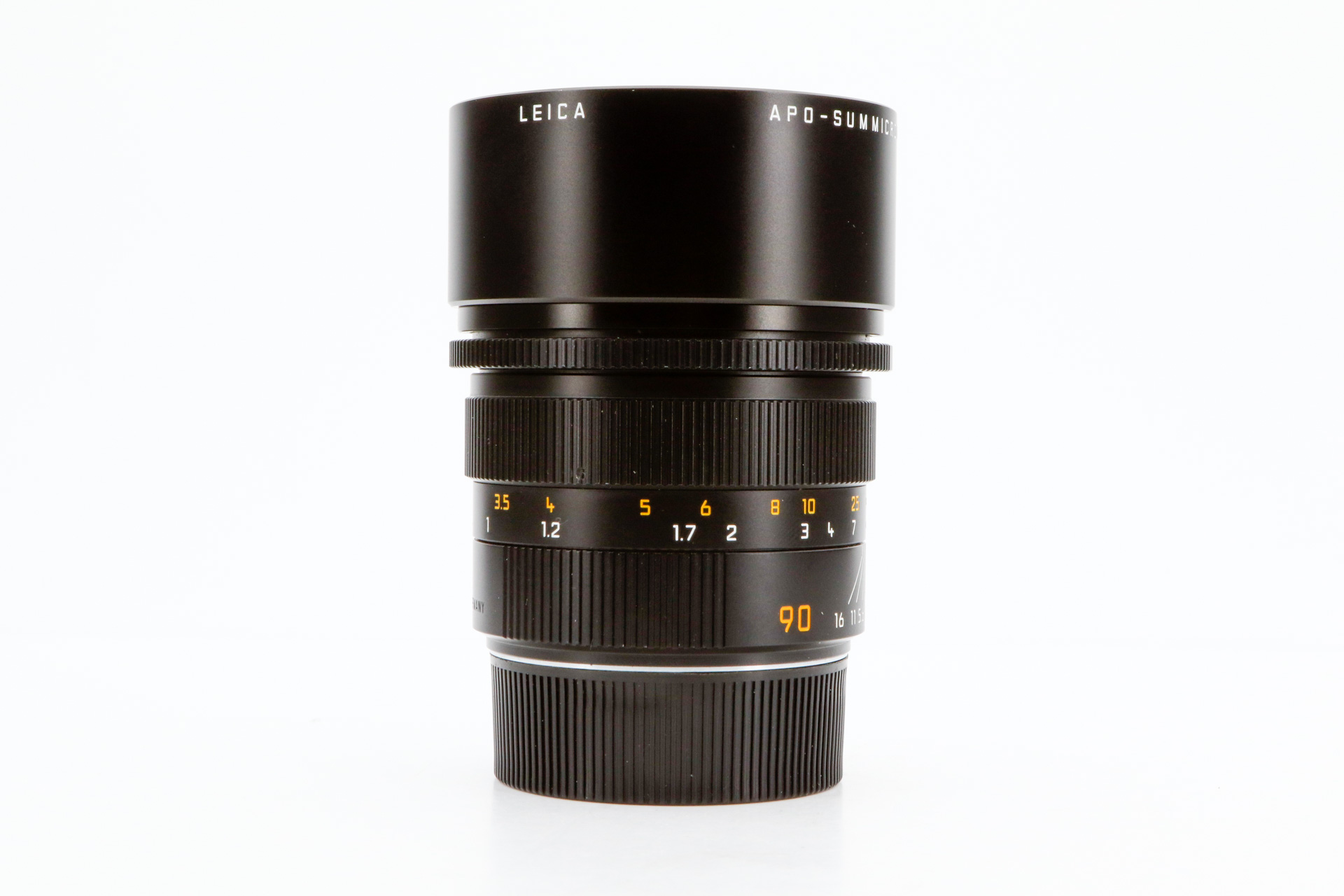 LEICA APO-SUMMICRON-M 2.0/90mm ASPH. schwarz eloxiert