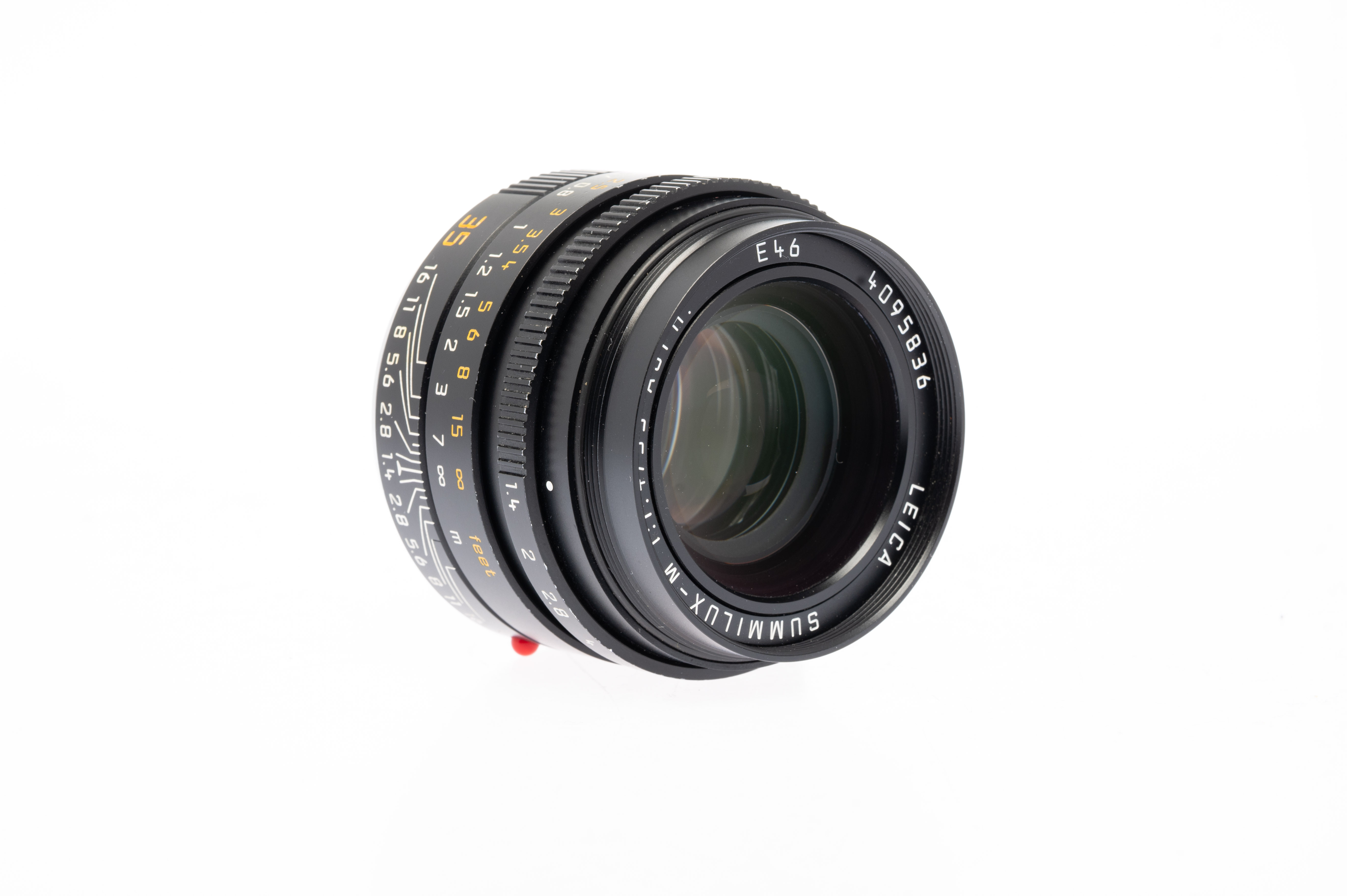 LEICA SUMMILUX-M 1.4/35mm ASPH., black with original packaging