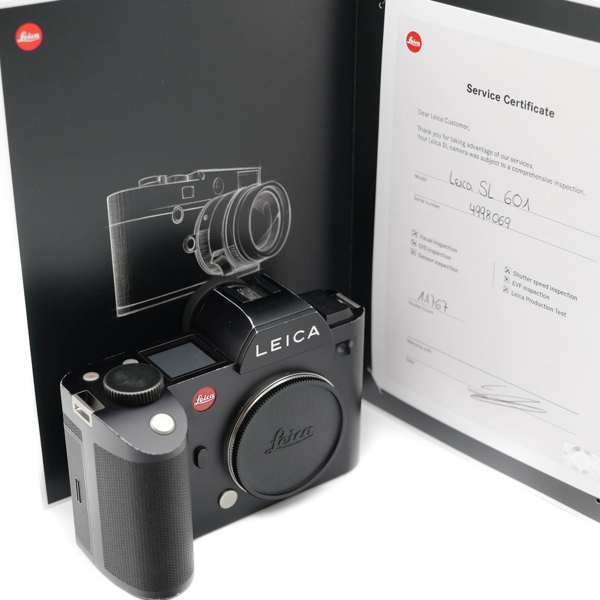 Sl 601 Leica Sl System Leica SL Typ 601 Mirrorless Camera With