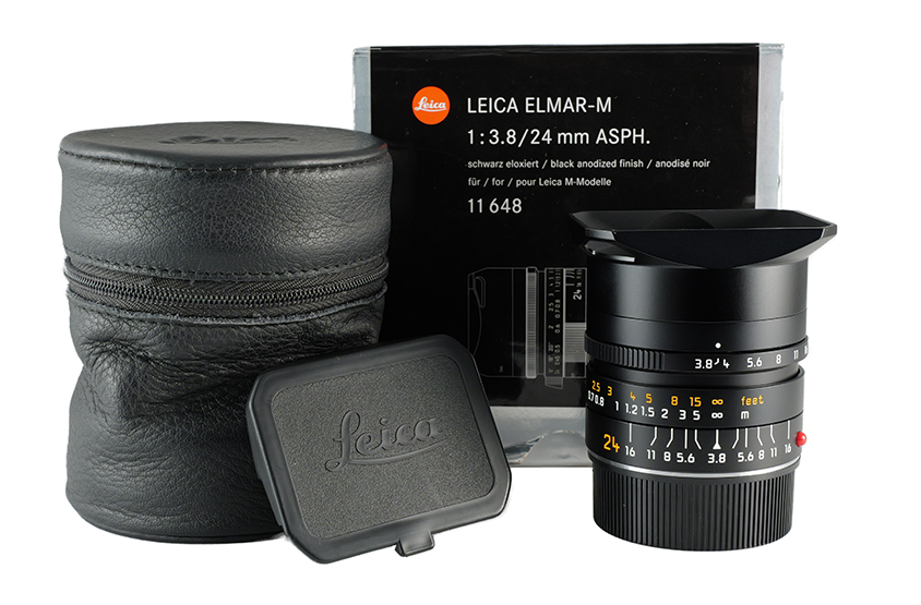 Leica Elmar-M 3.8/24mm ASPH., black 11648