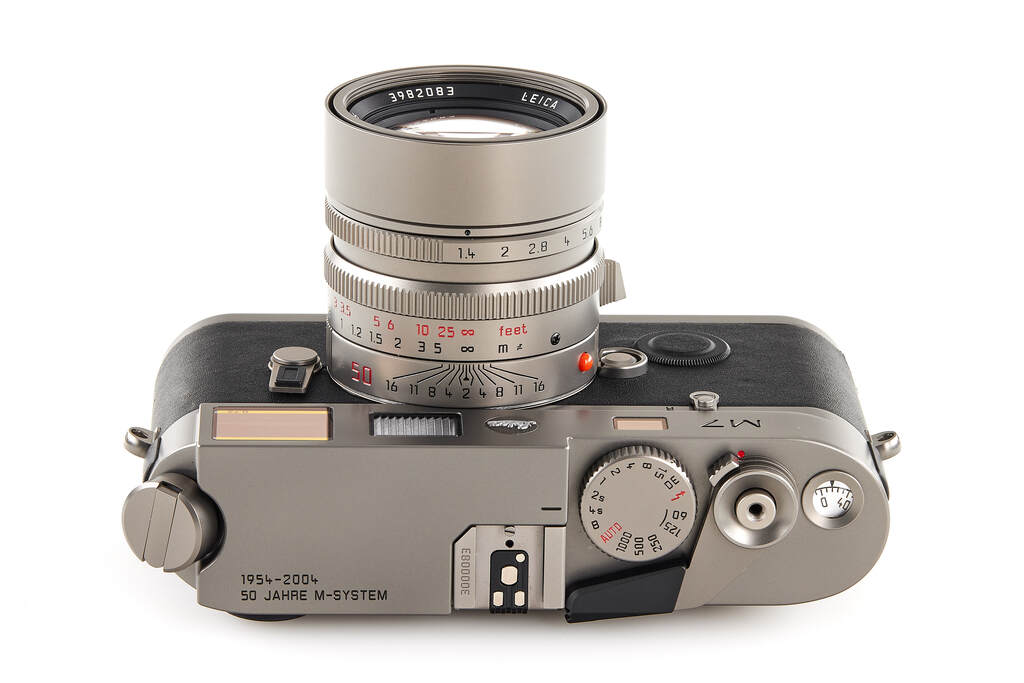 Leica M7 10570 "50 Years of Leica M System" Titan set