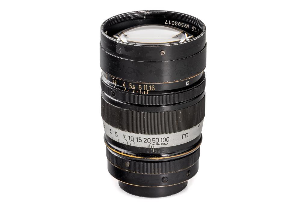 Leica Summarex  1,5/8,5cm black paint