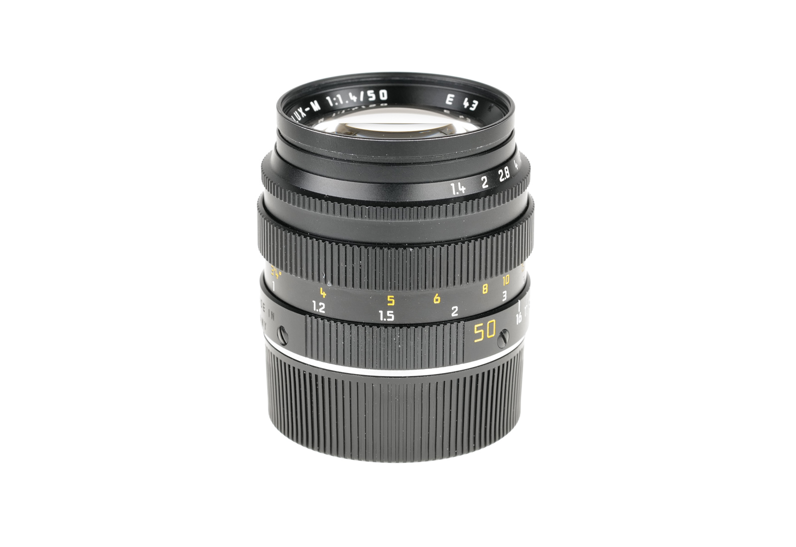 Leica Summilux-M 1:1,4/50mm, schwarz "The Last" 11114