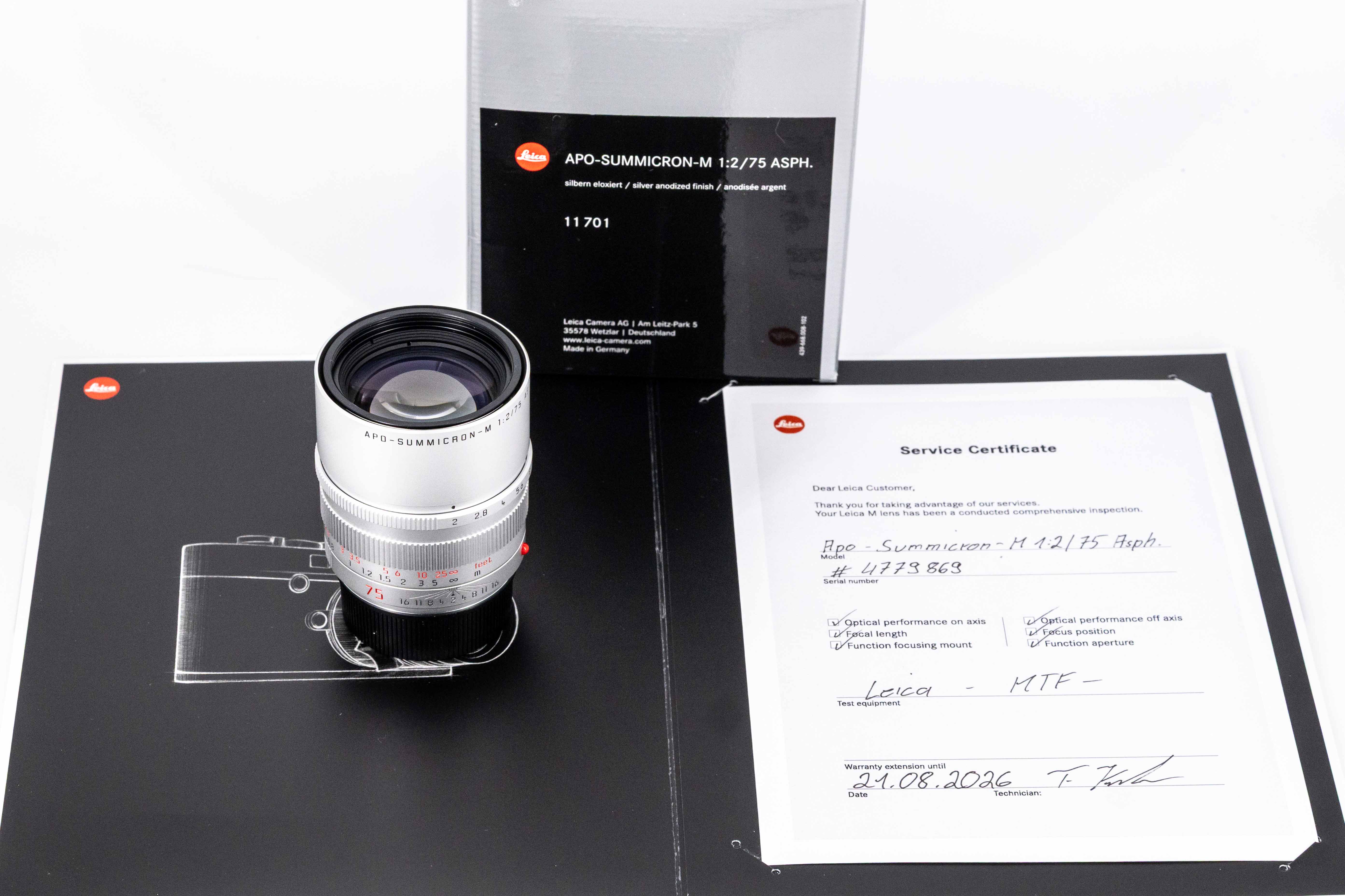 APO-SUMMICRON-M 1:2/75 ASPH., silver