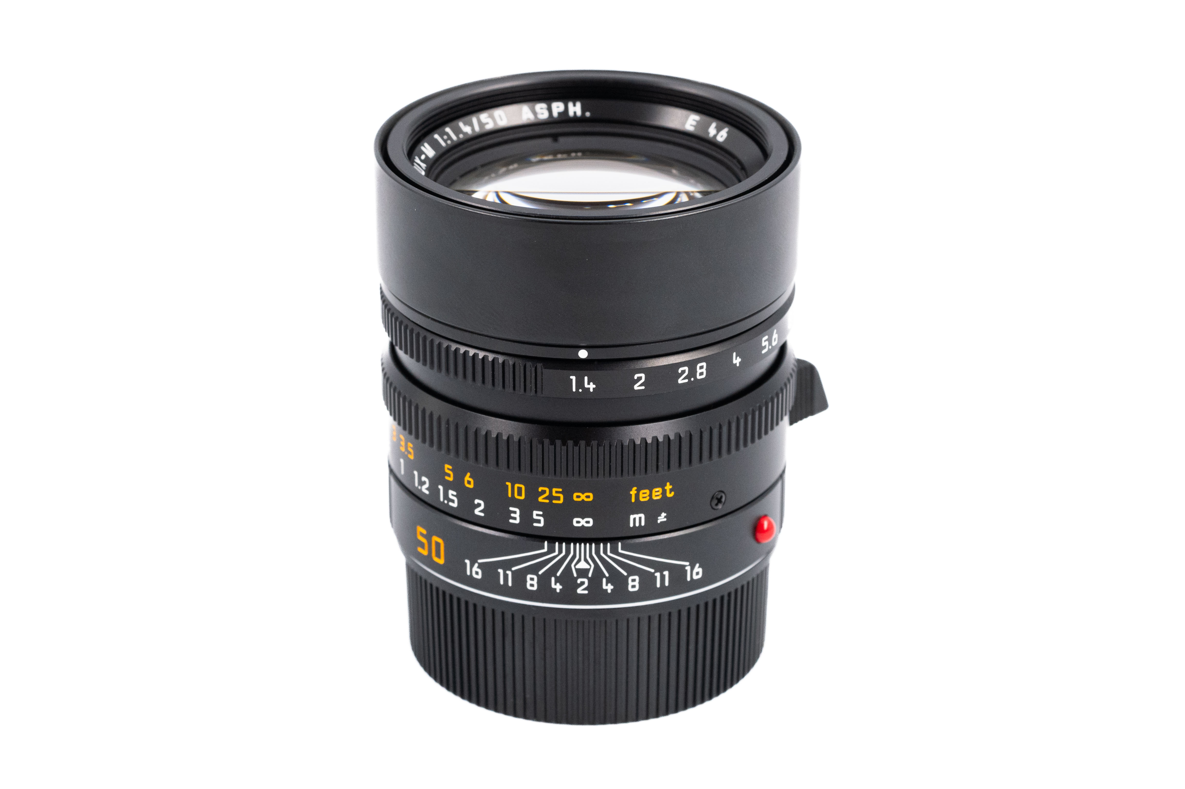 Leica Summilux-M 50mm f/1.4 ASPH Black Anodised 11891