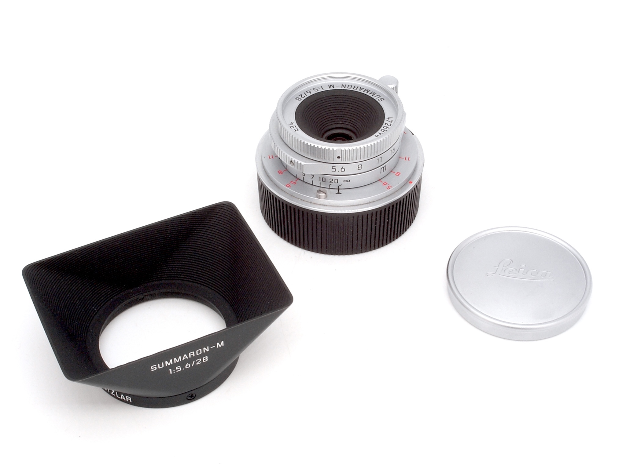 Leica Summaron-M 5.6/28mm silver-chrome 6-bit