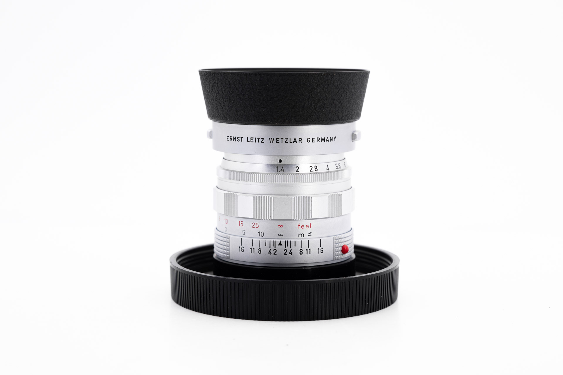 LEICA Summilux-M 1.4/50 mm, silbern verchromt Version I