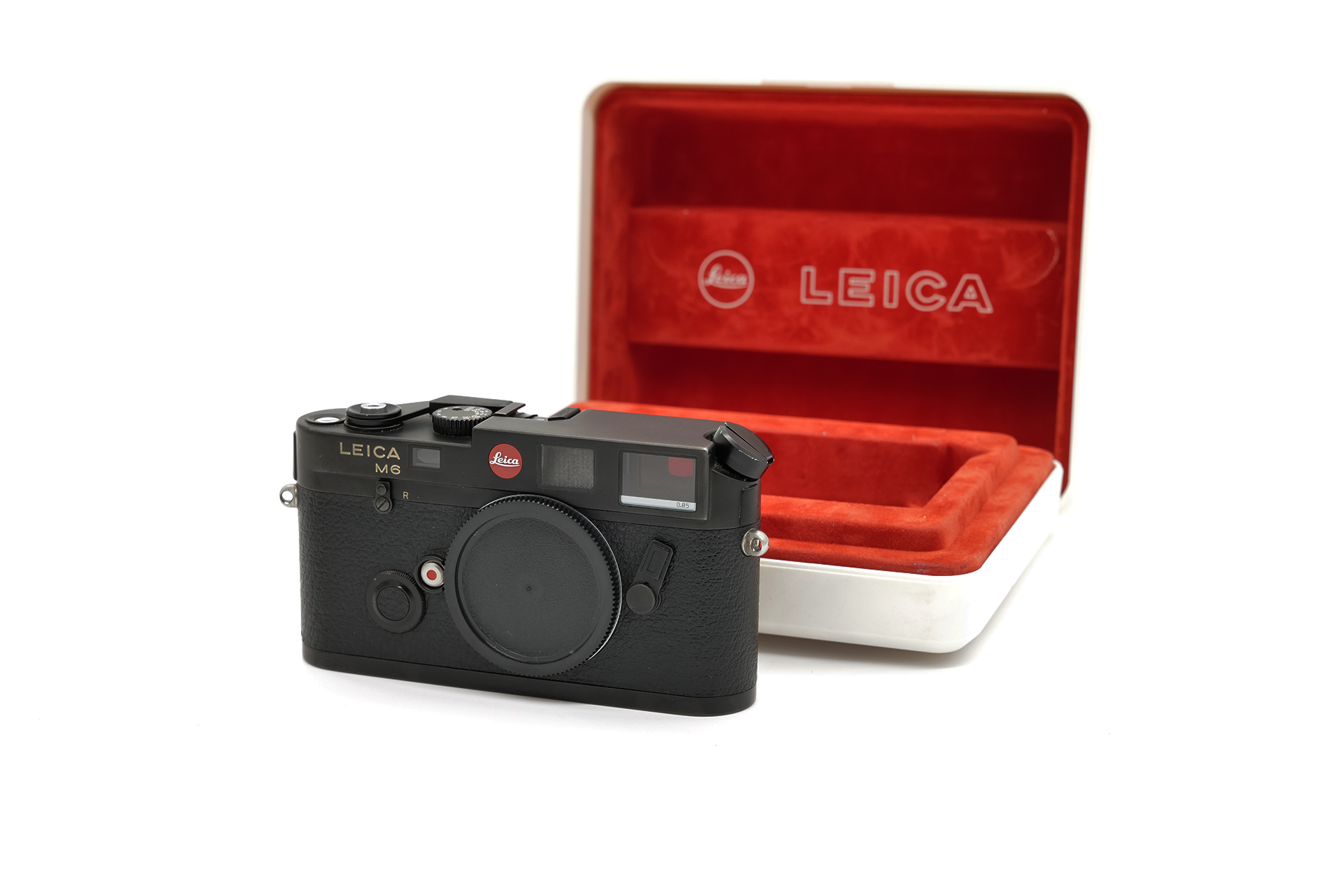 Leica M6 black chrome 0,85x boxed