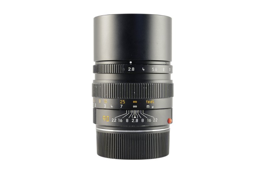 LEICA ELMARIT-M 1:2,8/90MM, black anodized E46 11807