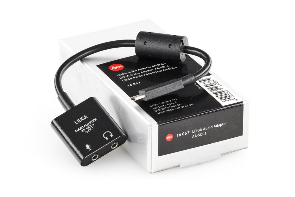 Leica 16067 AA-SCL4 audio-adapter for Leica SL  - like new with full guarantee