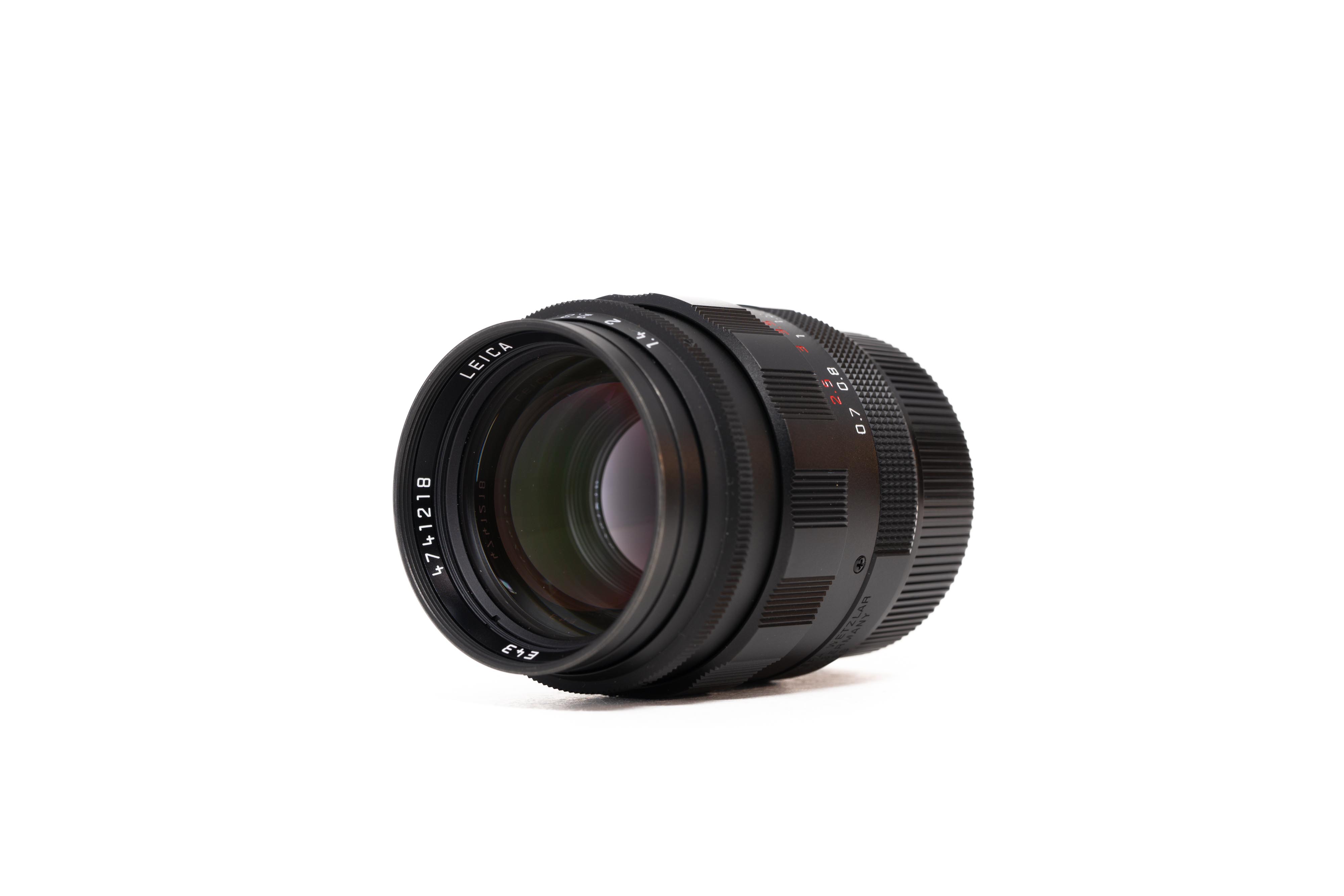 LEICA SUMMILUX-M 1,4/50mm ASPH., black chrome