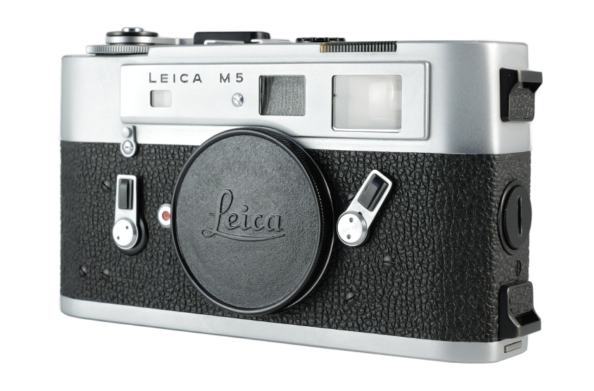 Leica M5 silver chrome finish 10501