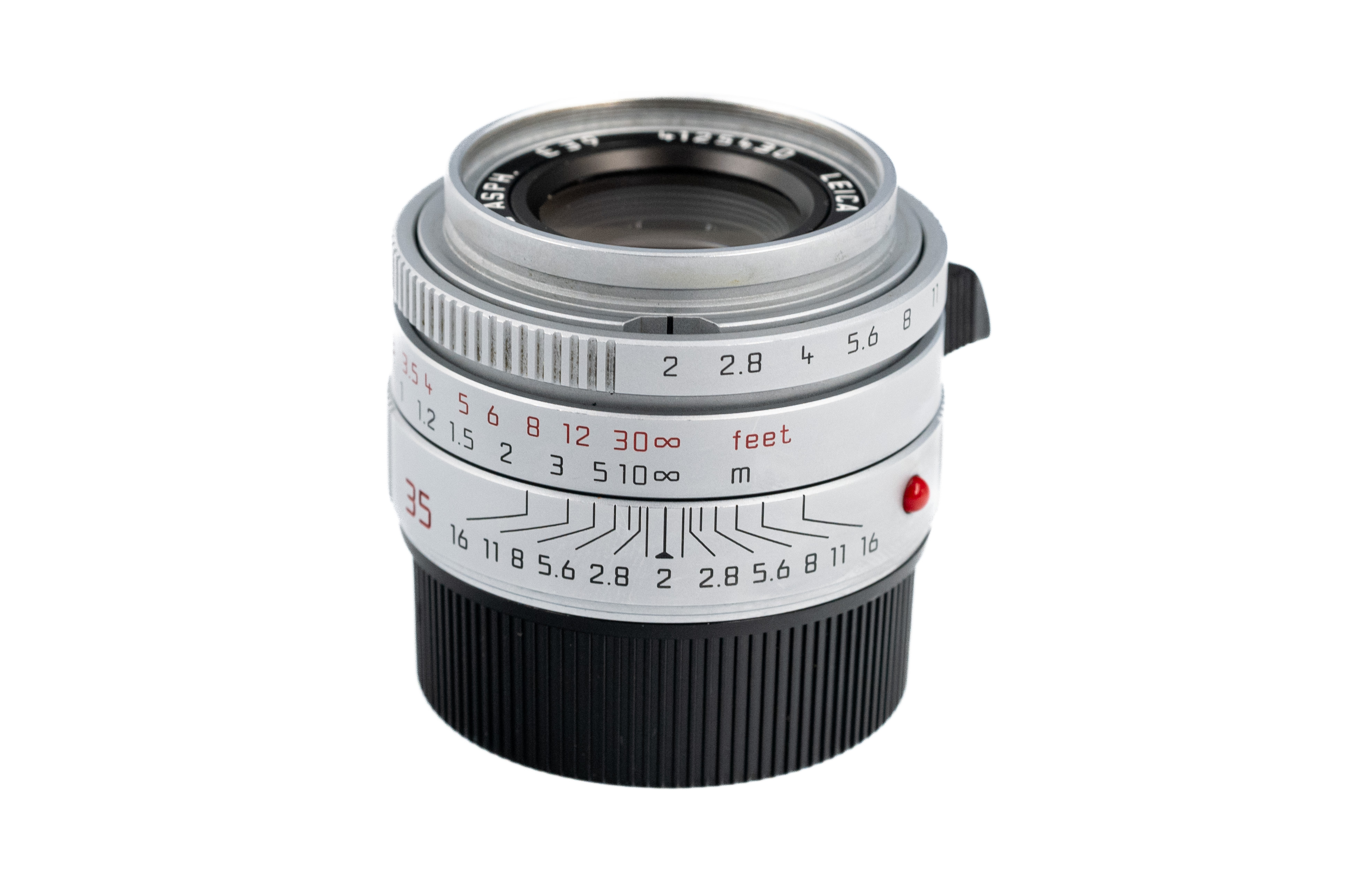 Leica Ex-Demo Summicron-M 35mm f/2 ASPH v1 Silver 11882
