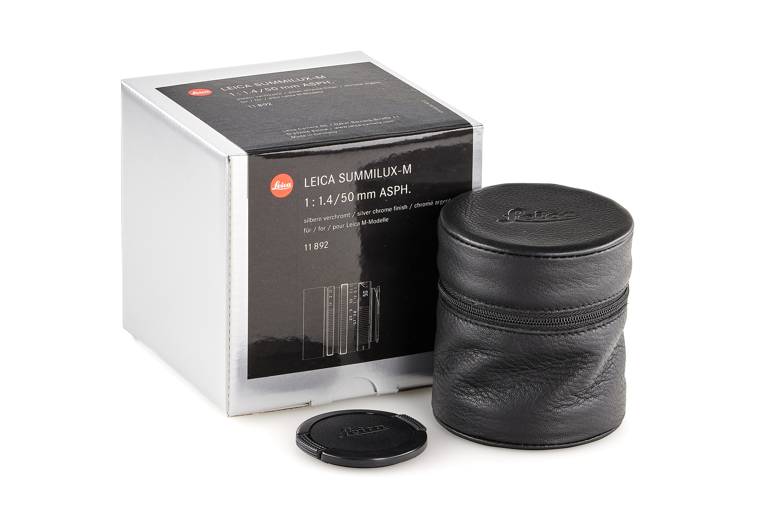 Leica SUMMILUX-M 1:1.4/50 ASPH. silbern (11892)