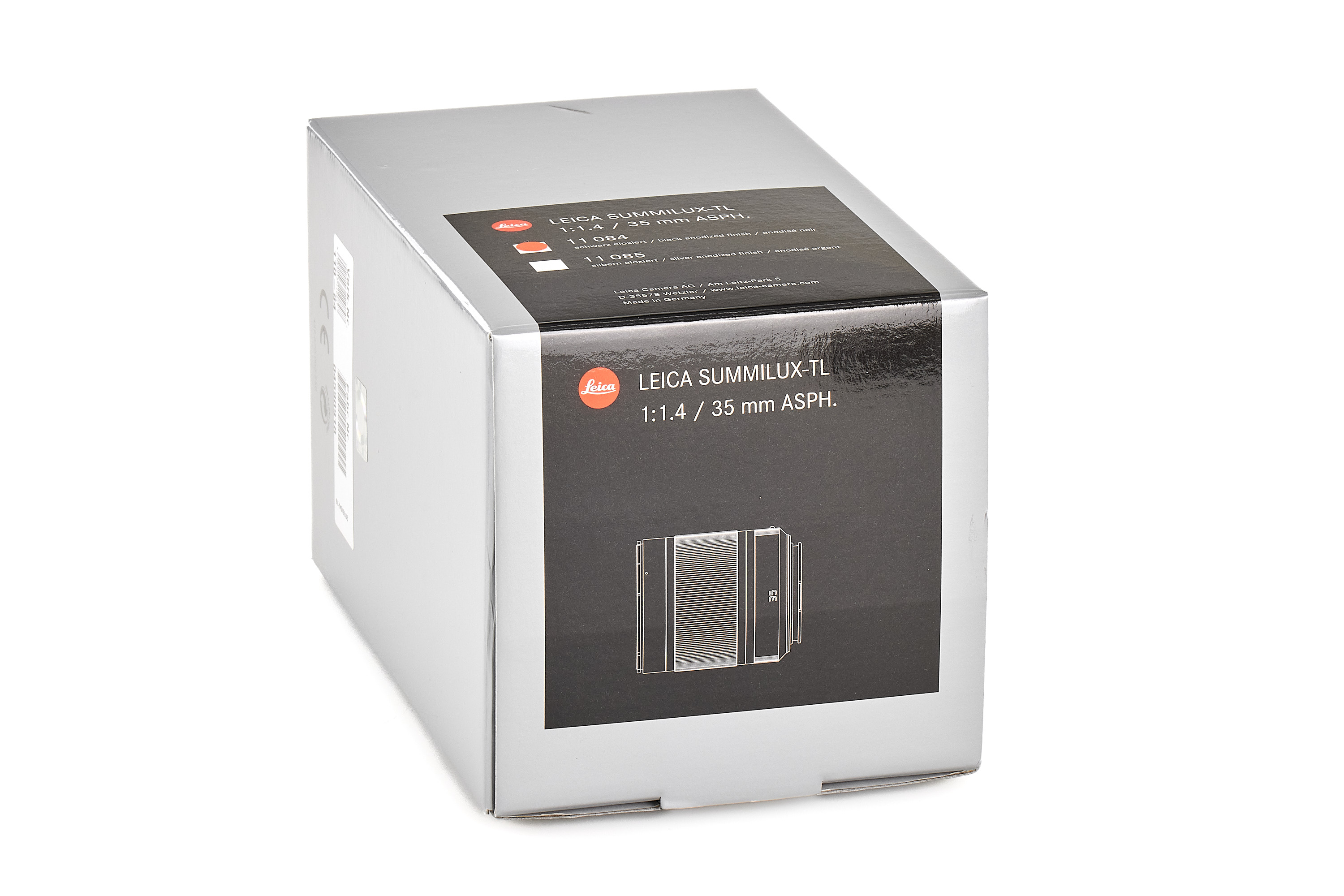 Leica SUMMILUX-TL 1.4/35 ASPH., schwarz elox. (11084) Leica SUMMILUX-TL 1.4/35 ASPH., schwarz elox. (11084)