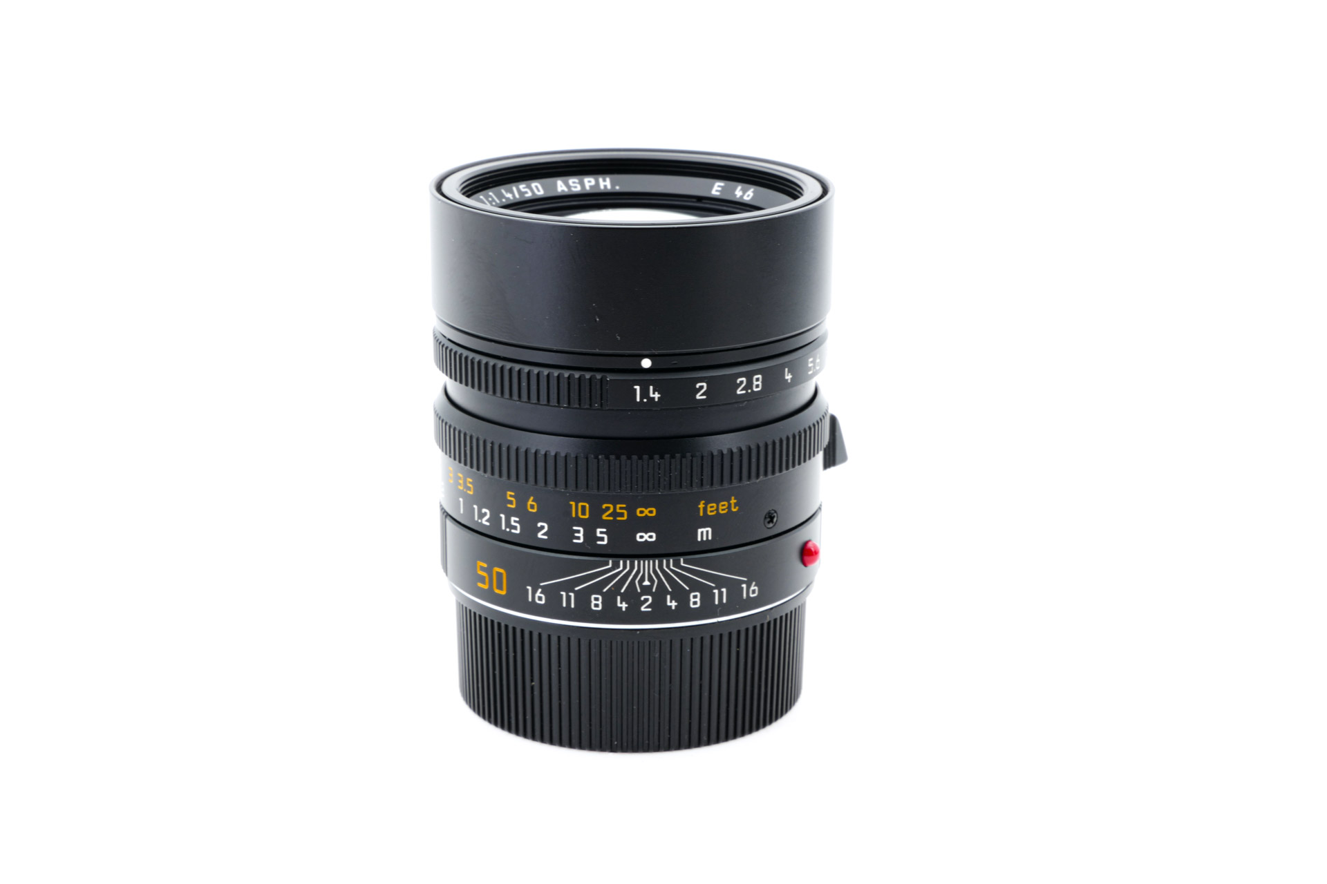 LEICA Summilux-M 1.4/50 mm ASPH. black anodised "Made in Portugal"