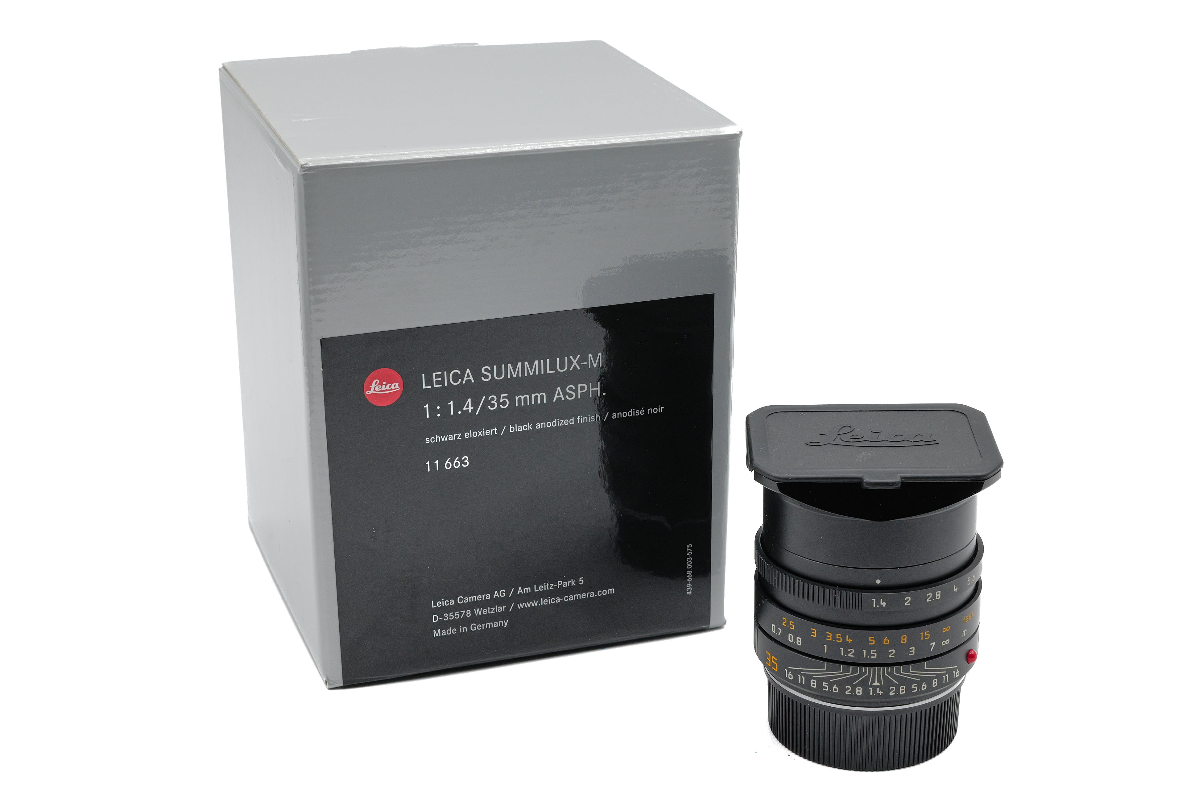 Summilux-M 1.4/35mm ASPH black - 11663
