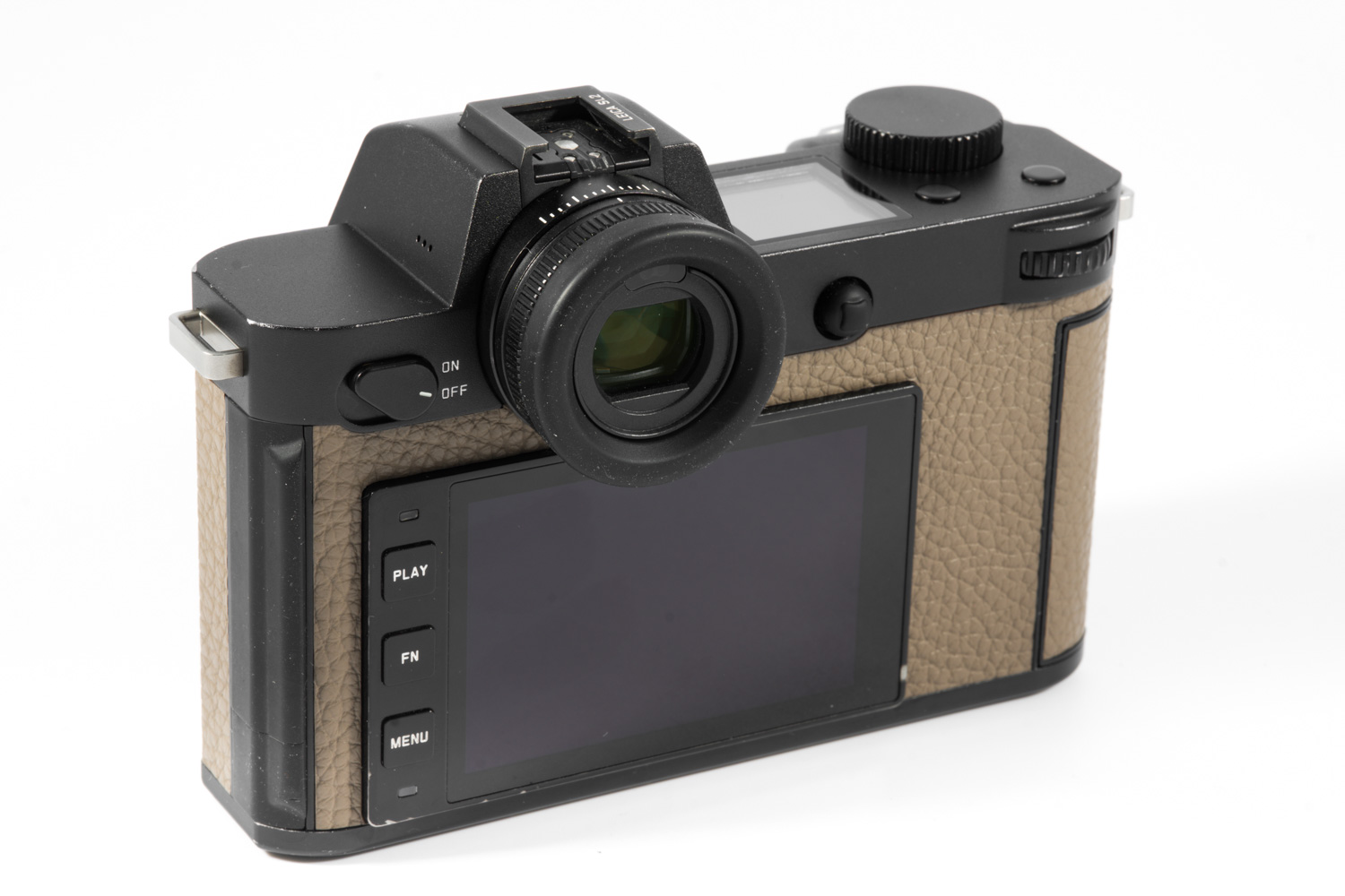 Leica SL2 black, blaues Leder (10854)