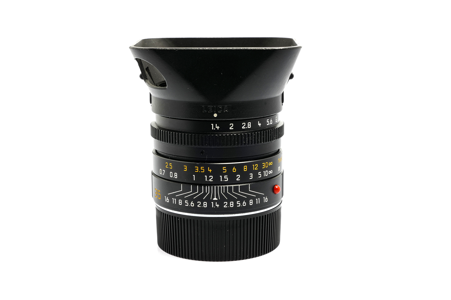 Leica SUMMILUX-M 1,4/35mm ASPH., schw. elox