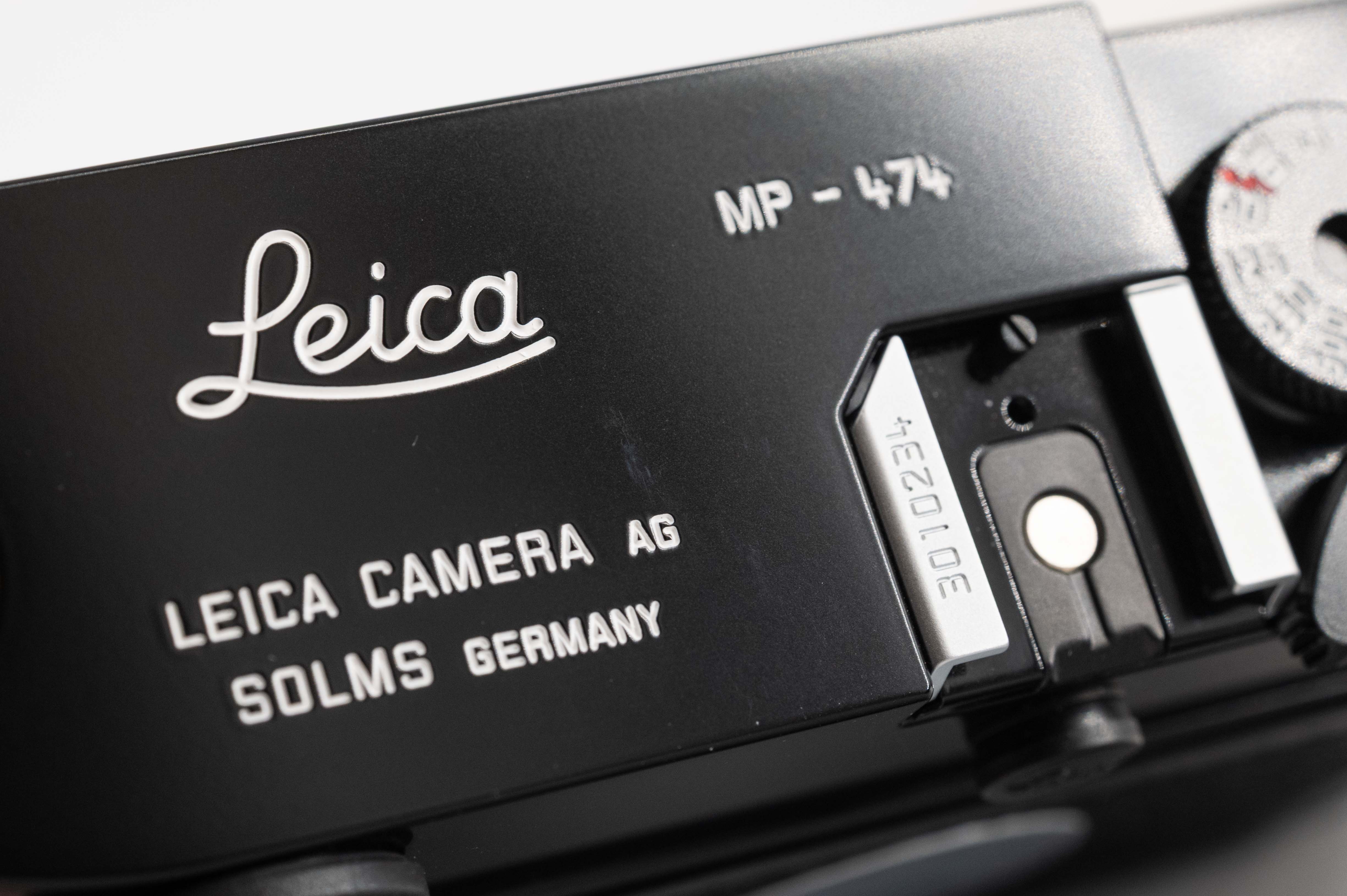 Leica MP Classic Set Schwarz Farbe Nr. 474 10317